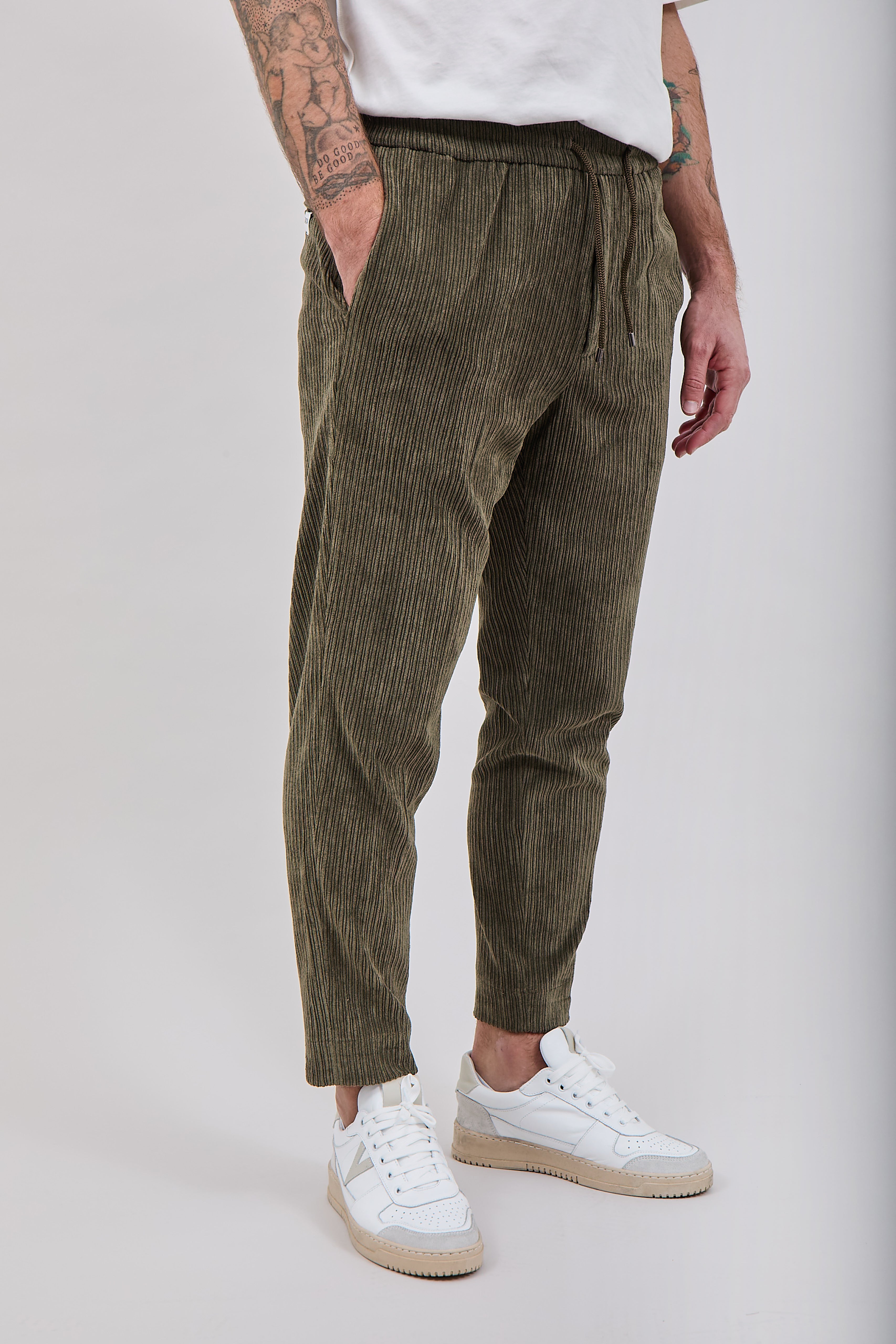 Pantalaccio Berna 387 Velluto Verde