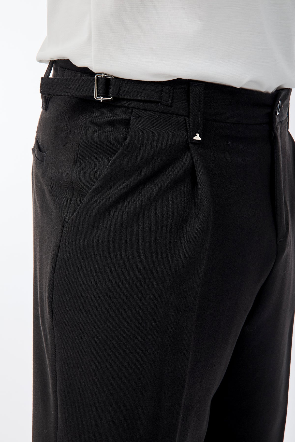 Pantalone Berna Fibbie Nero