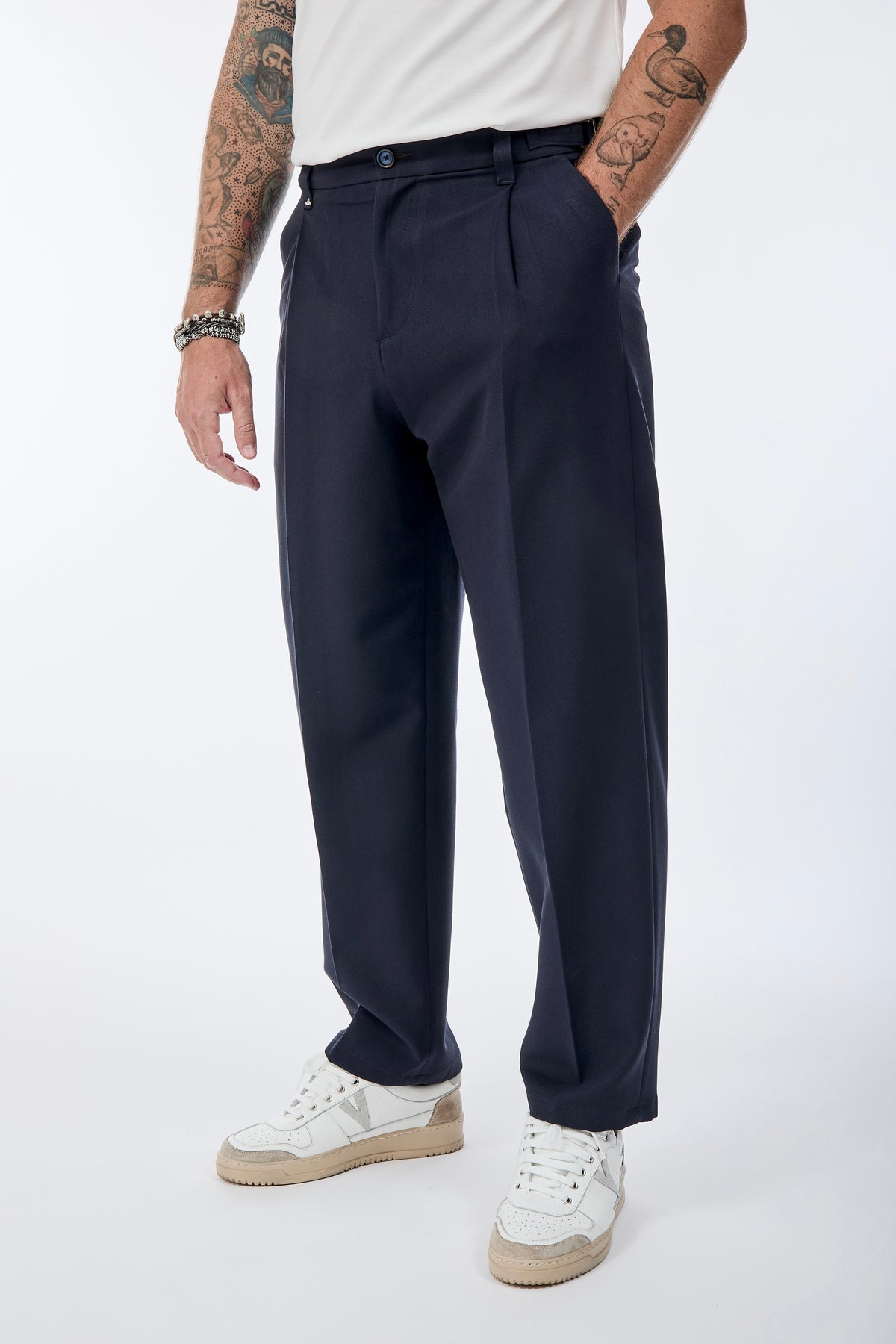 Pantalone Berna Fibbie Blu