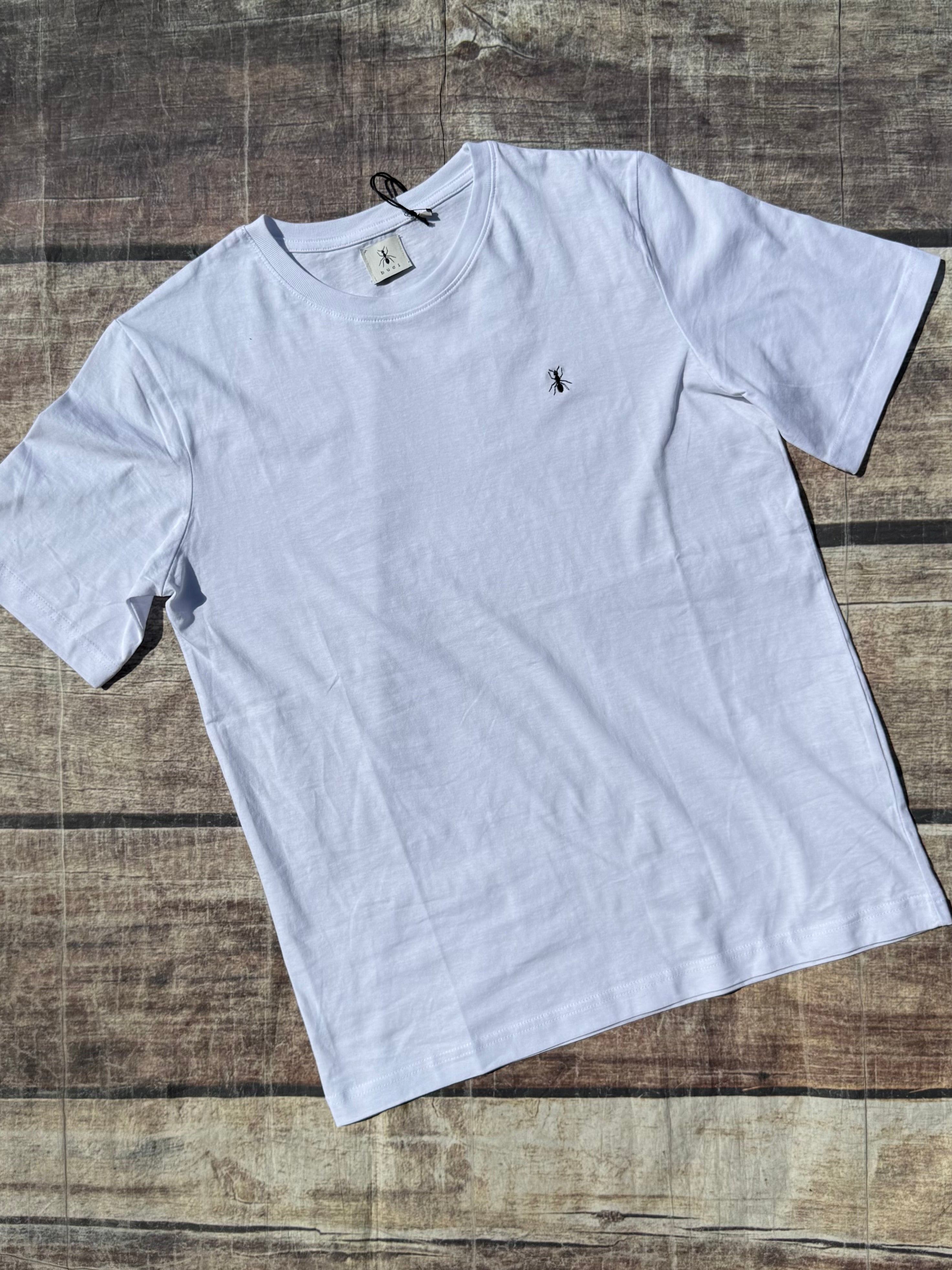 T-shirt Buci Bianco Logo (12105974808916)