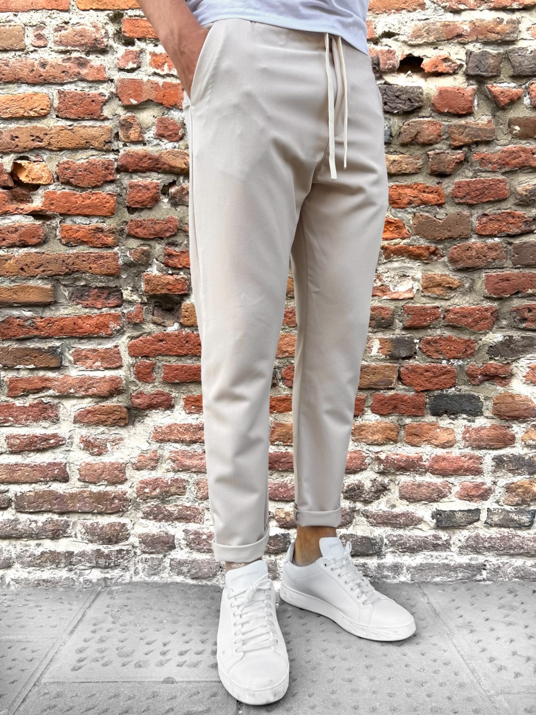 Pantalaccio Over-D Beige P49 (12217704644948)