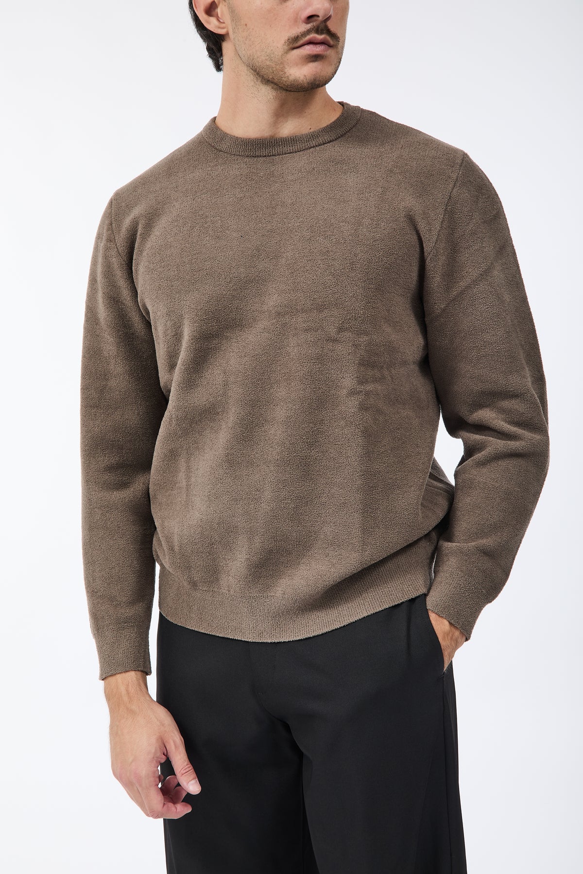 Maglione Over-d Spugna Fango M67