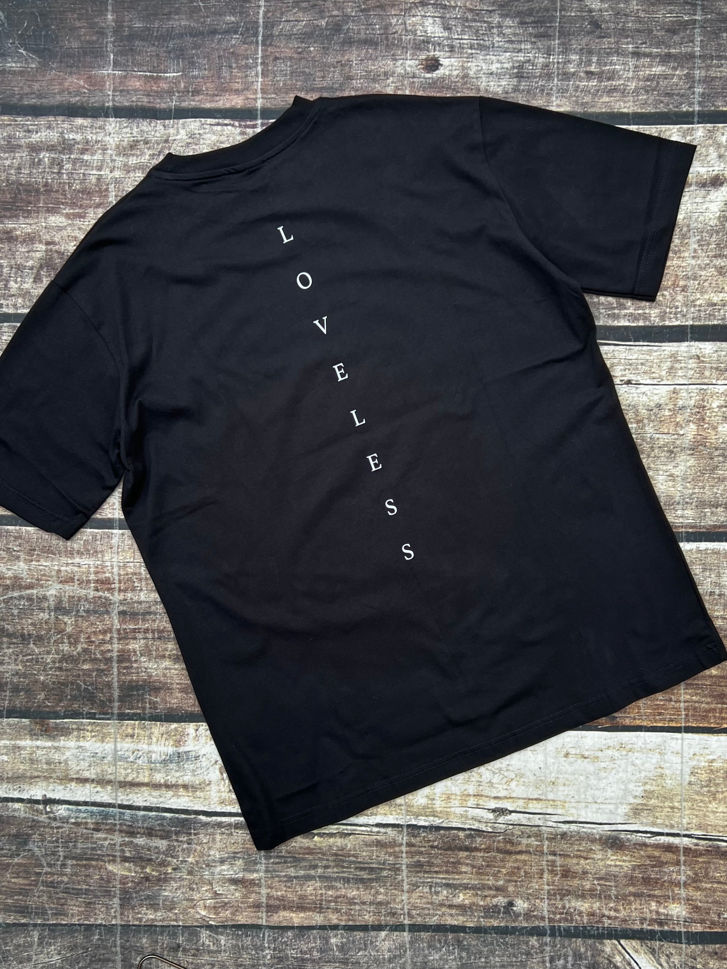 T-shirt Over Why Not Brand Tee Loveless Nera (8880830447956)