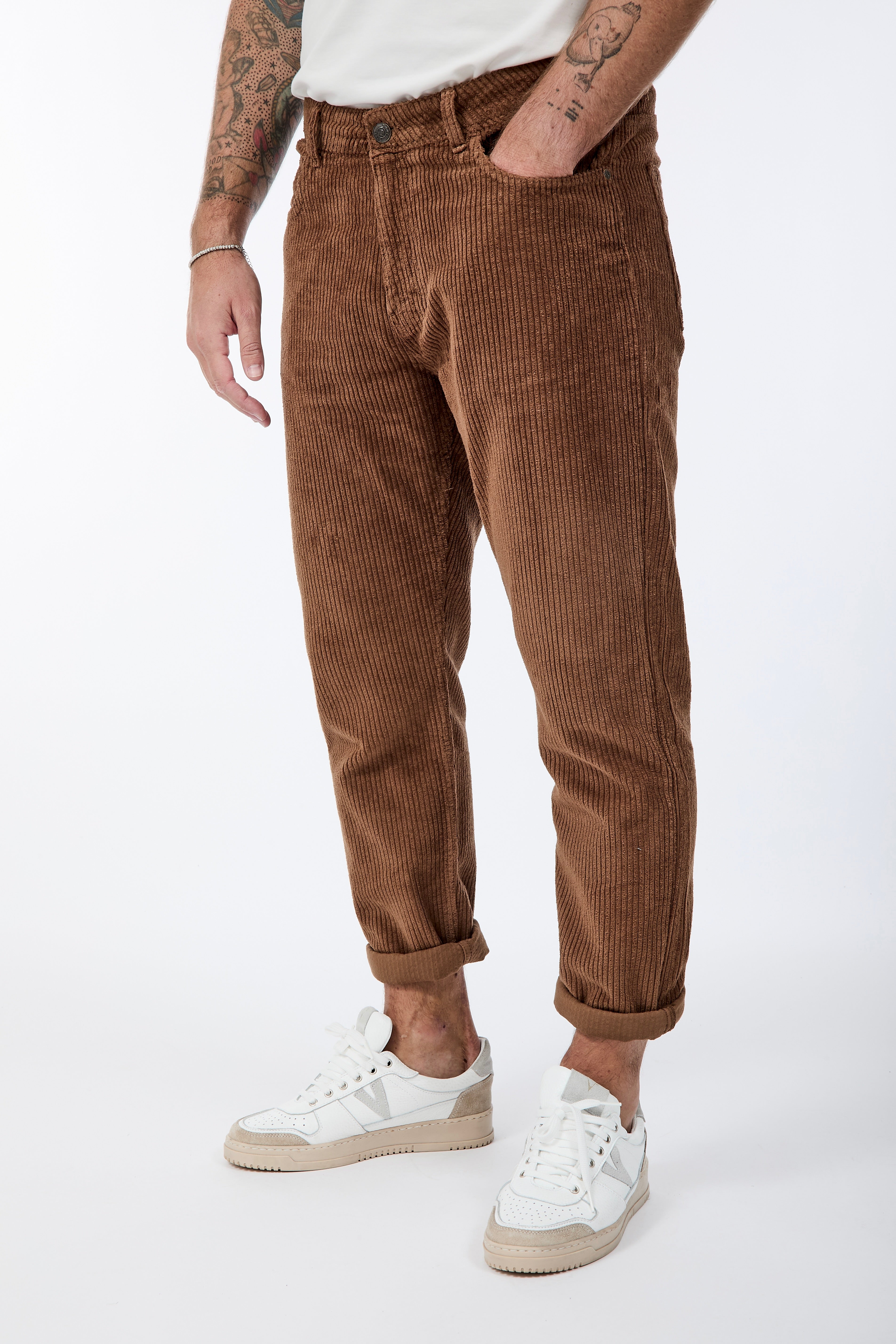 Pantalone Pont Yellowstone Velluto Caramello