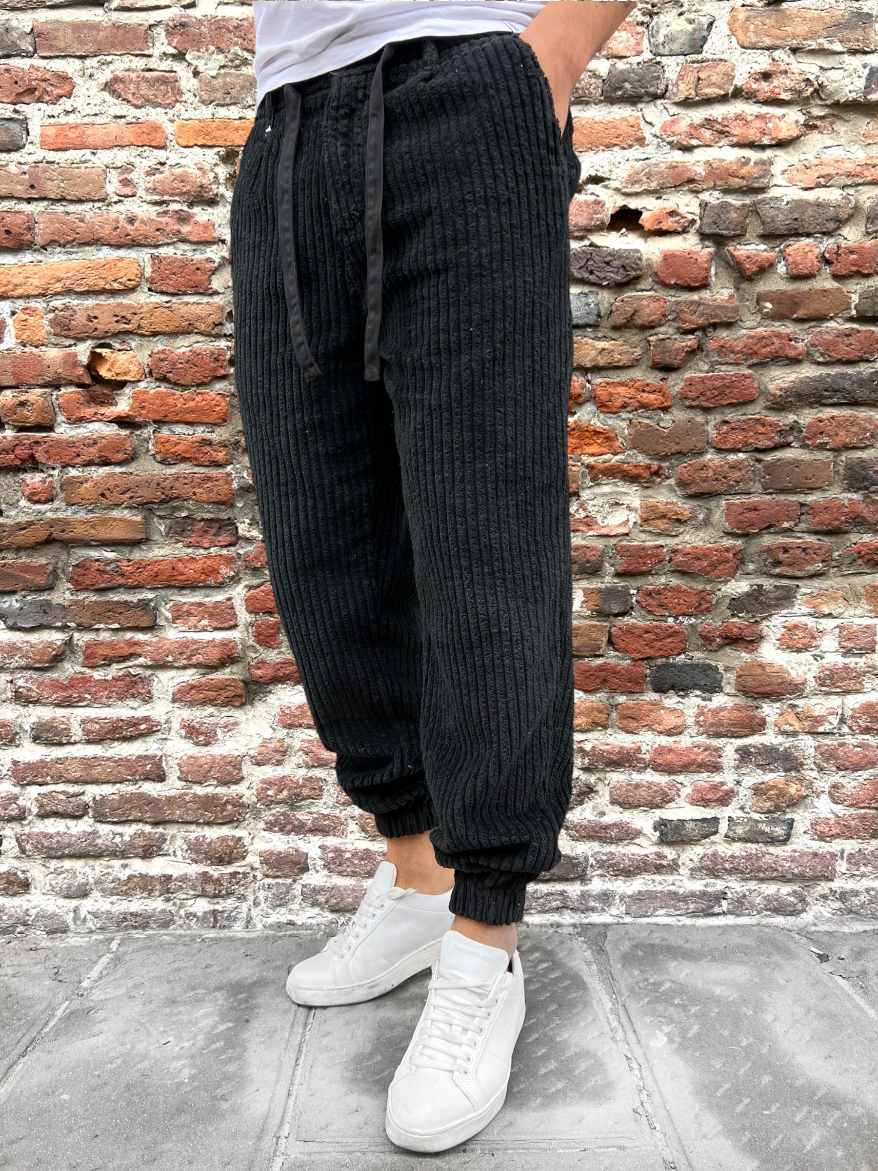 Pantalone Berna Velluto Nero 361 (9801625010516)