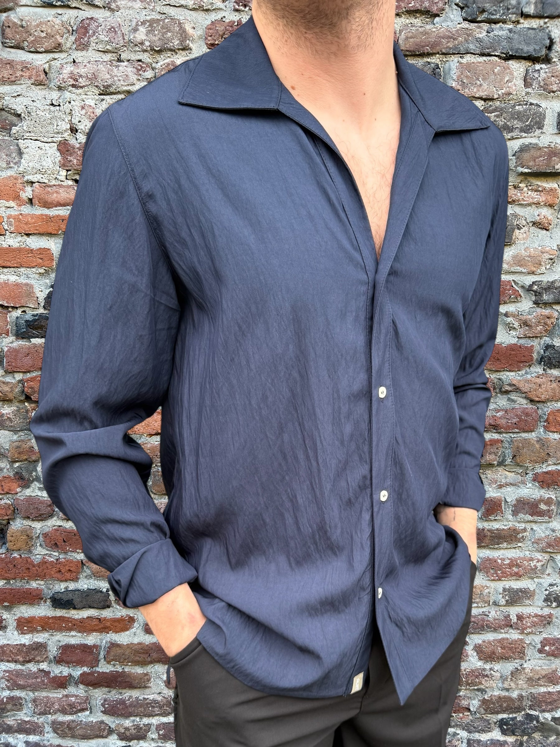 Camicia Alta Tensione Giove Blu (11951203516756)