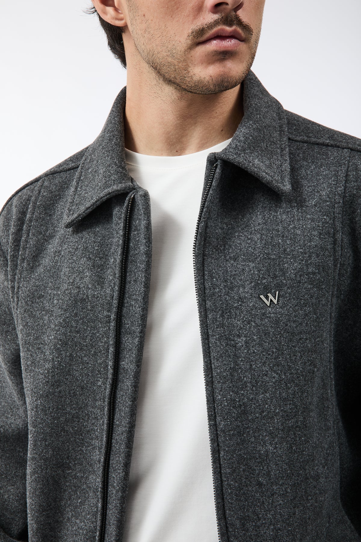 Giubbino Why Not Brand College Grigio JL 82