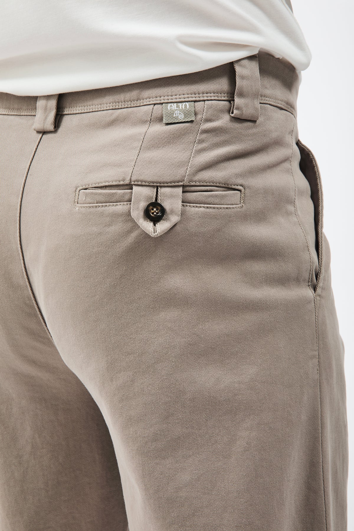 Pantalone Alta Tensione Japan Acciaio Tortora