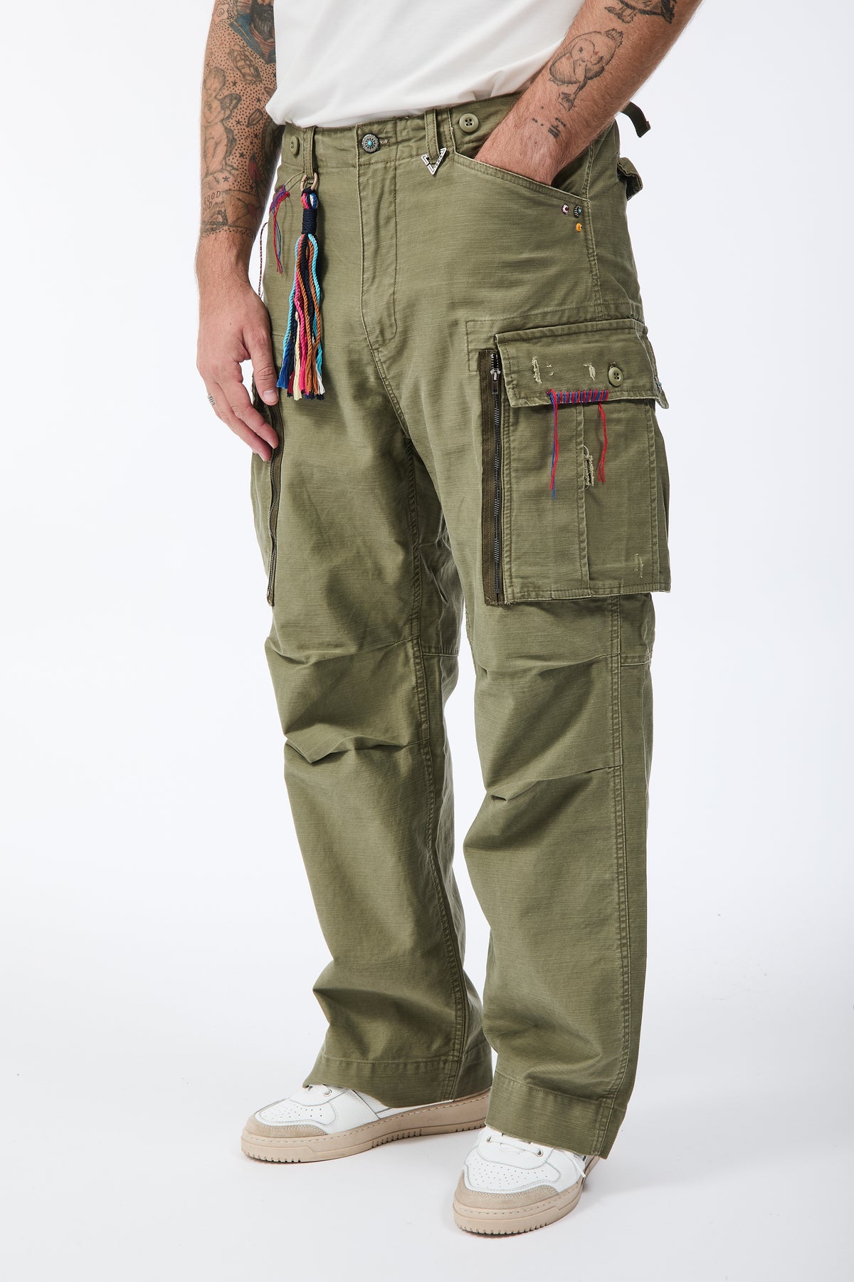 Pantalone Berna Cargo Verde