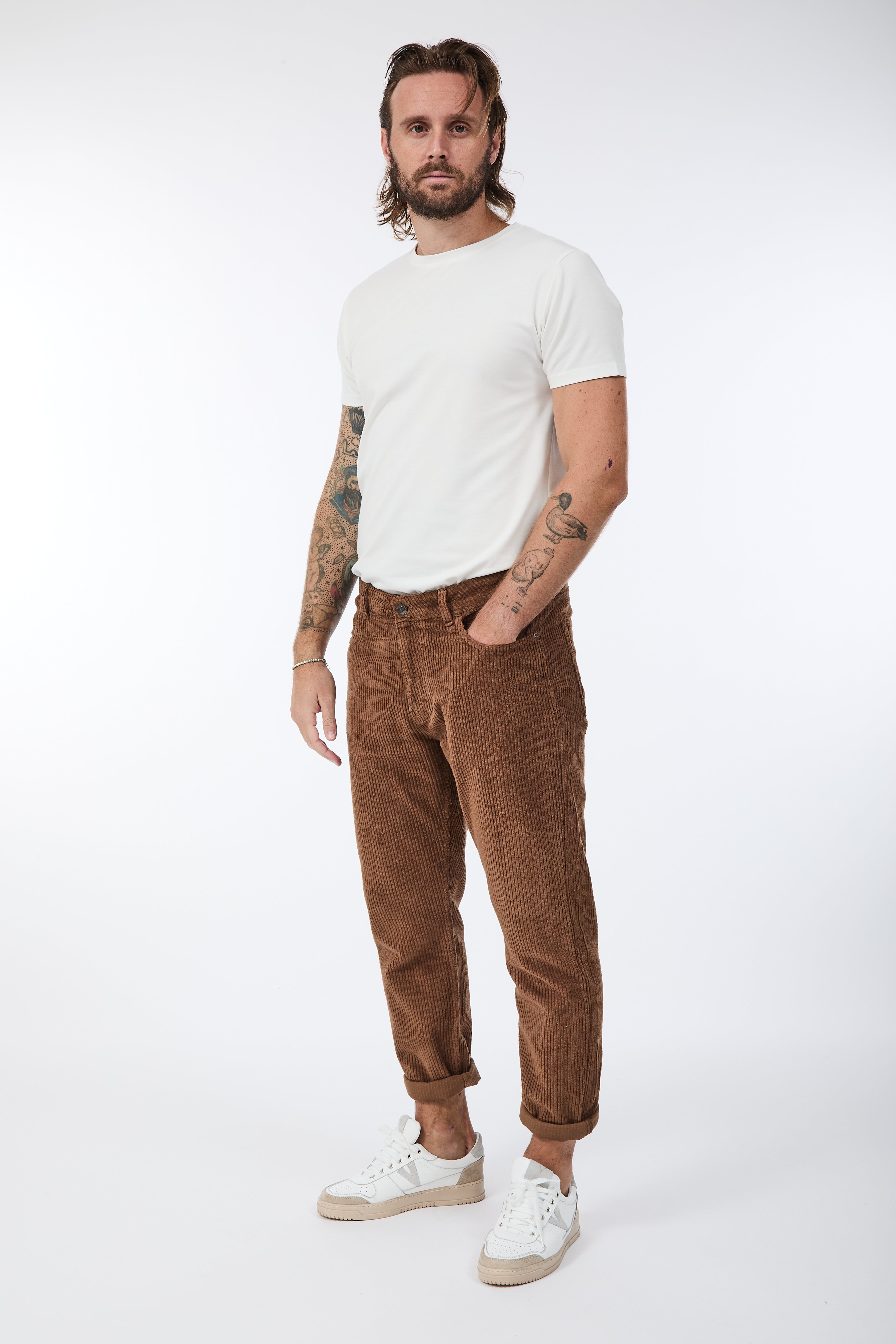 Pantalone Pont Yellowstone Velluto Caramello