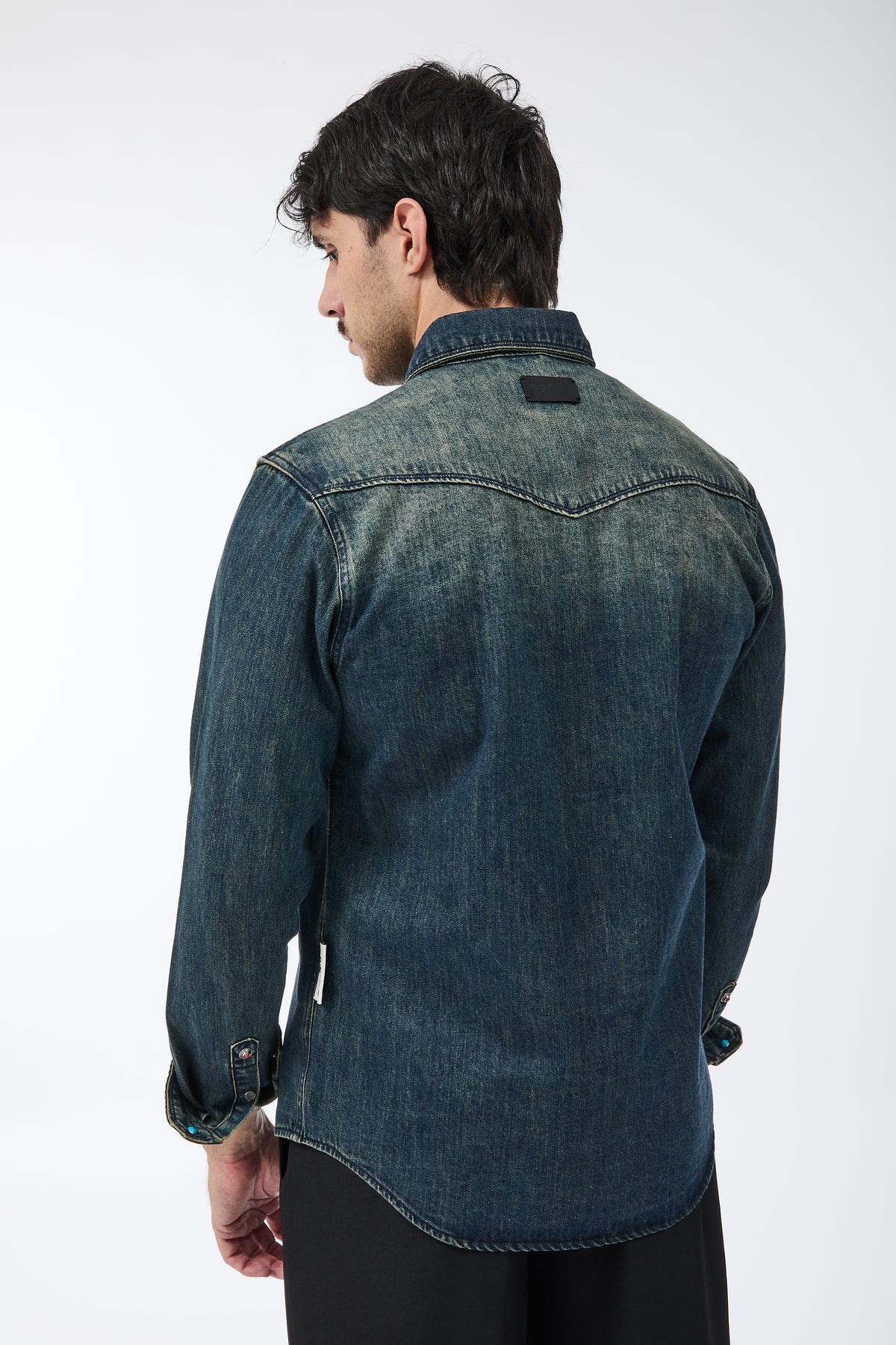 Camicia Berna Denim The scuro 342