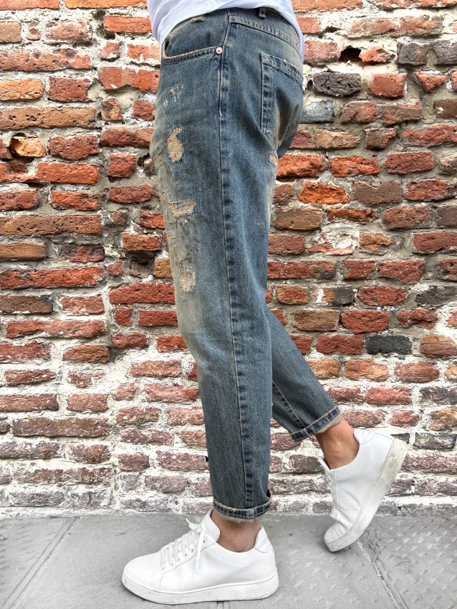 Jeans Berna Carrot Destroyed 2075 (12231961837908)