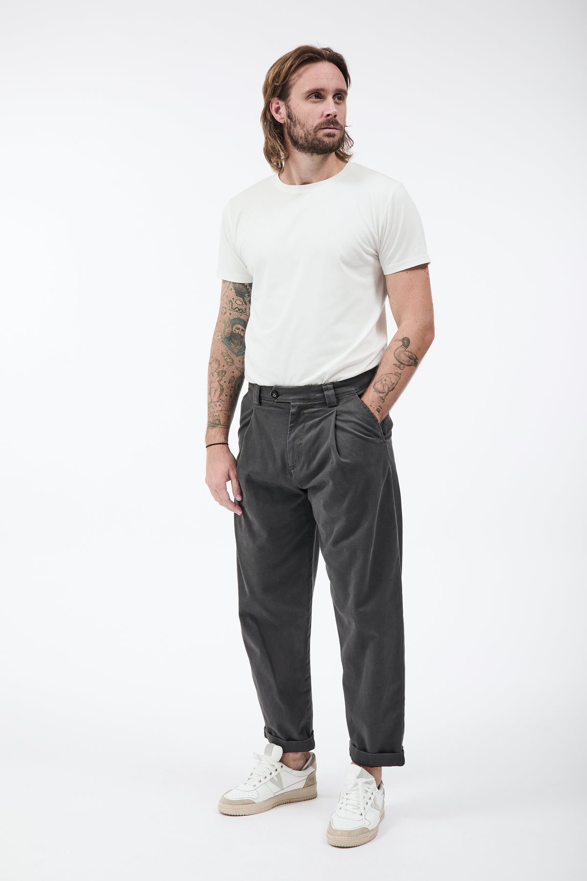 Pantalone Alta Tensione Japan Acciaio Piombo