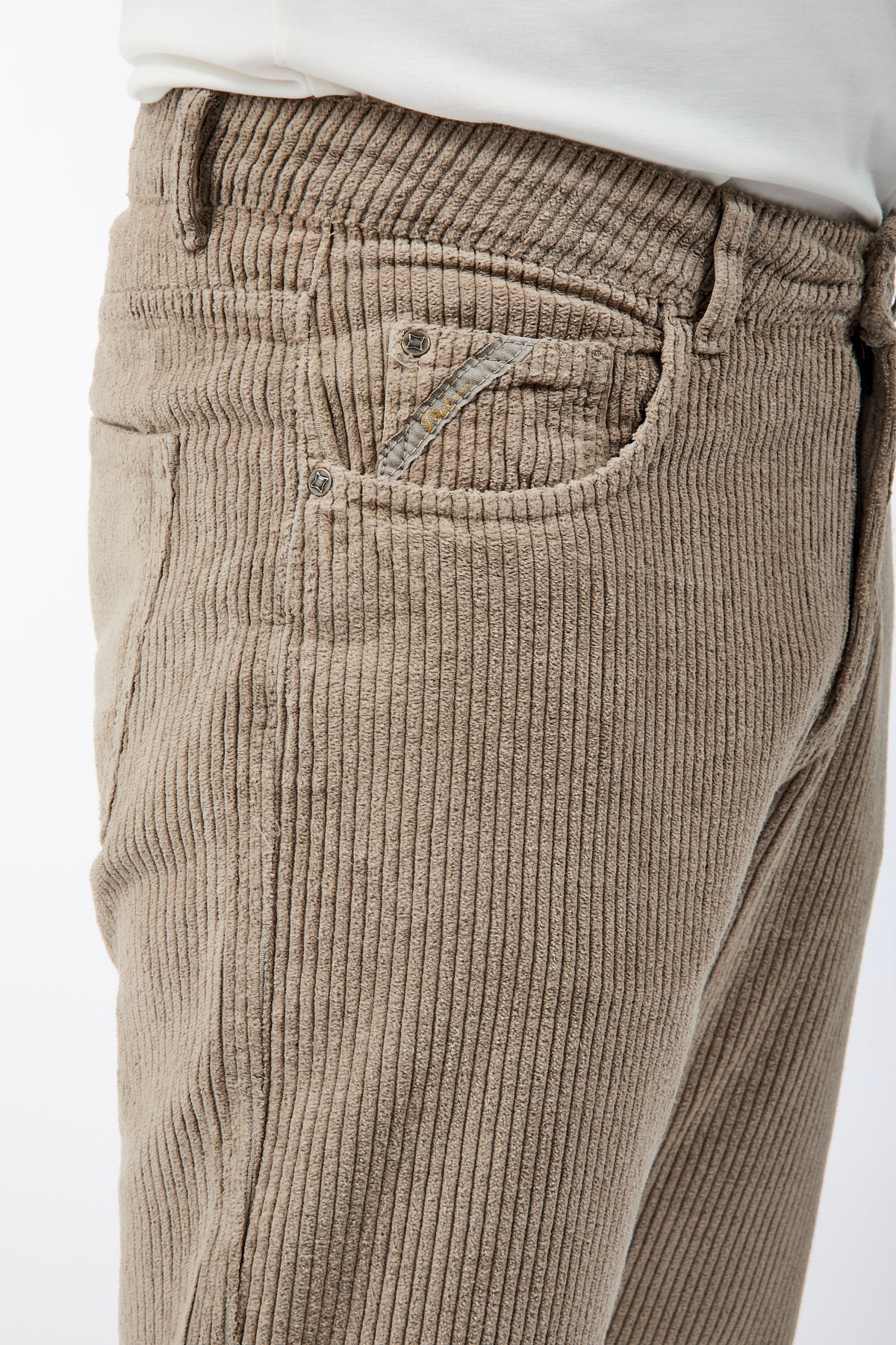Pantalone Pont Yellowstone Velluto Fango