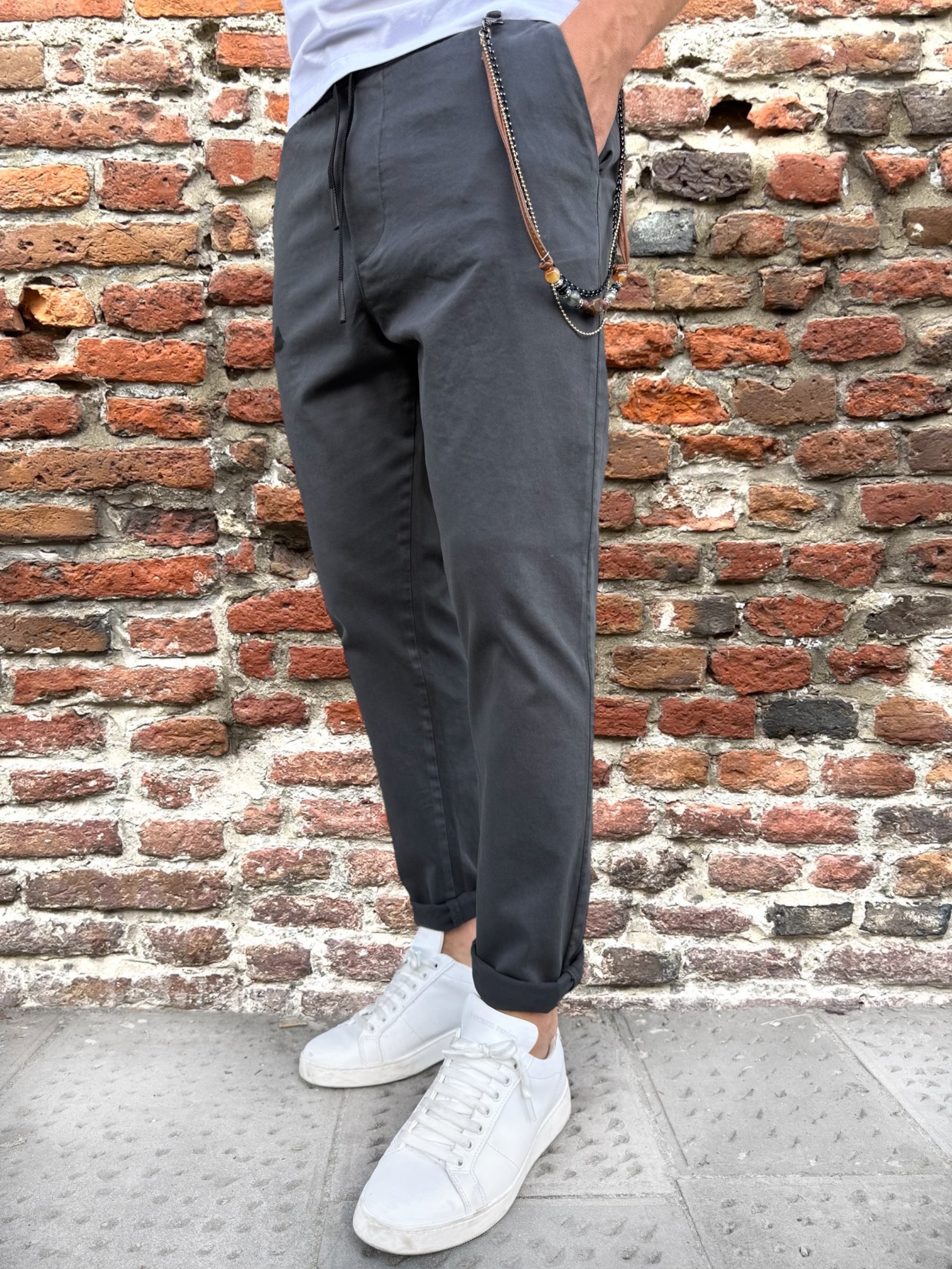 Pantalaccio Over-D Antracite P56 (12230034981204)