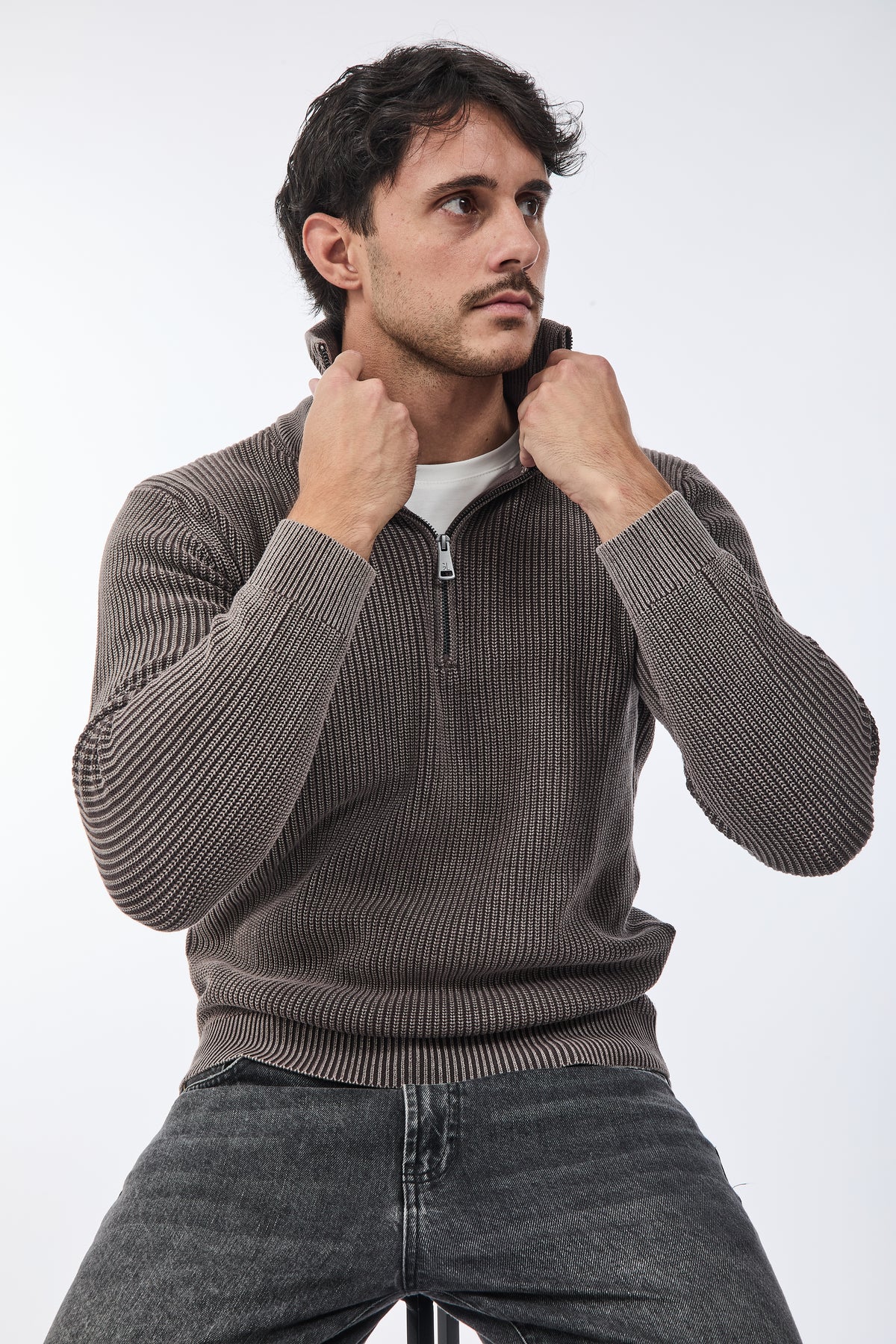 Maglione Gianni Lupo Caffè 35602