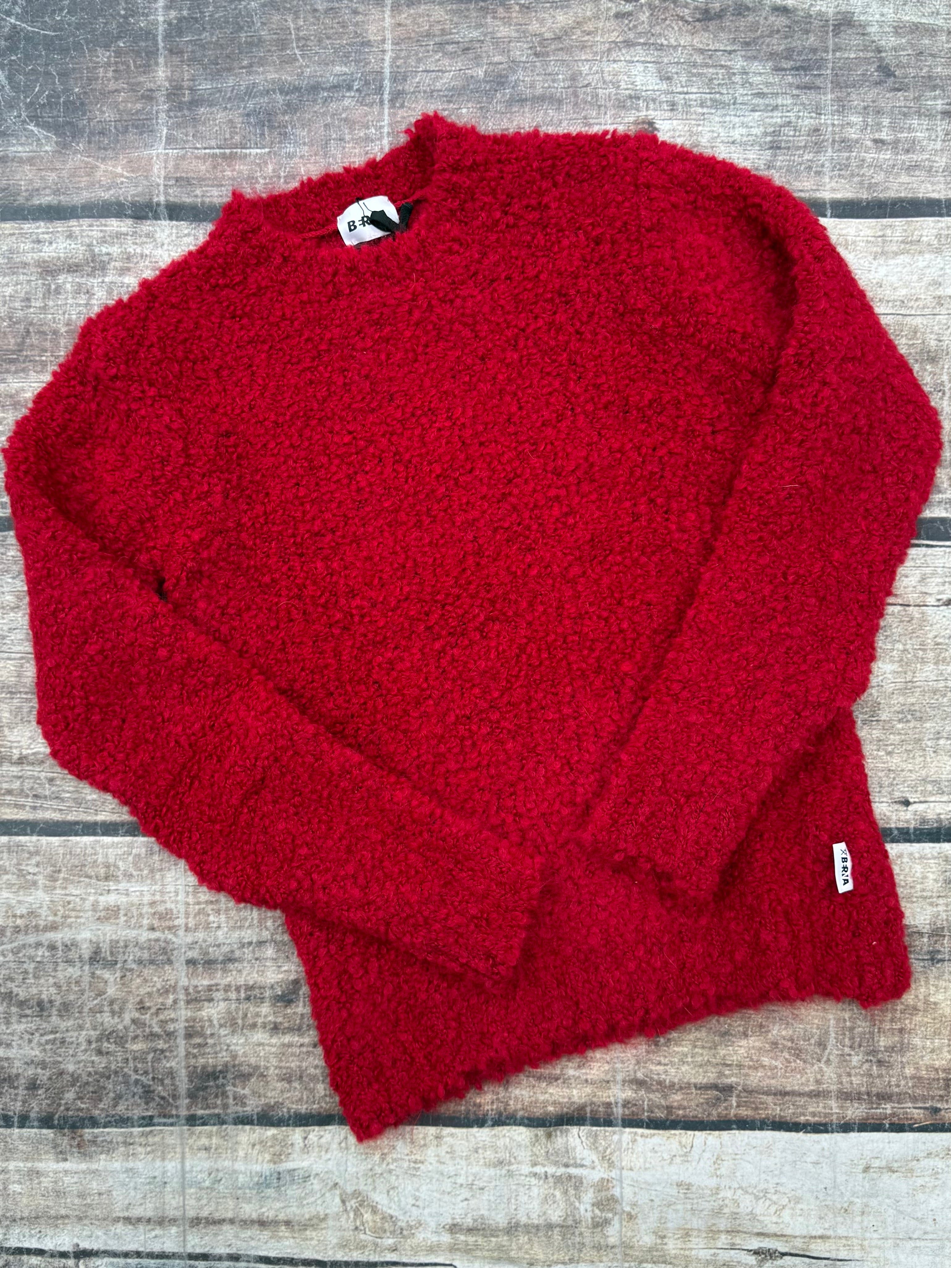 Girocollo Berna Bouclé Rosso 035