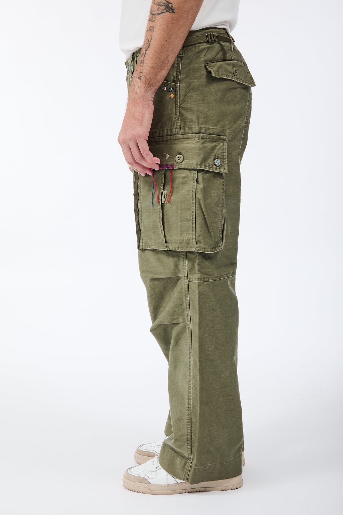 Pantalone Berna Cargo Verde