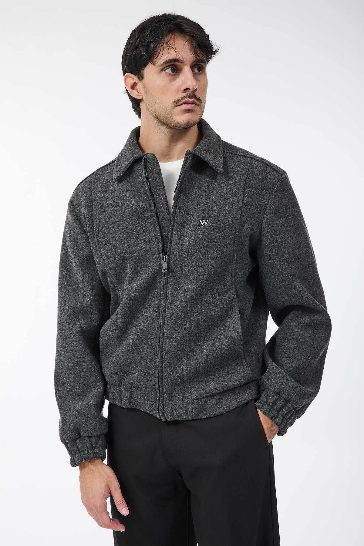 Giubbino Why Not Brand College Grigio JL 82