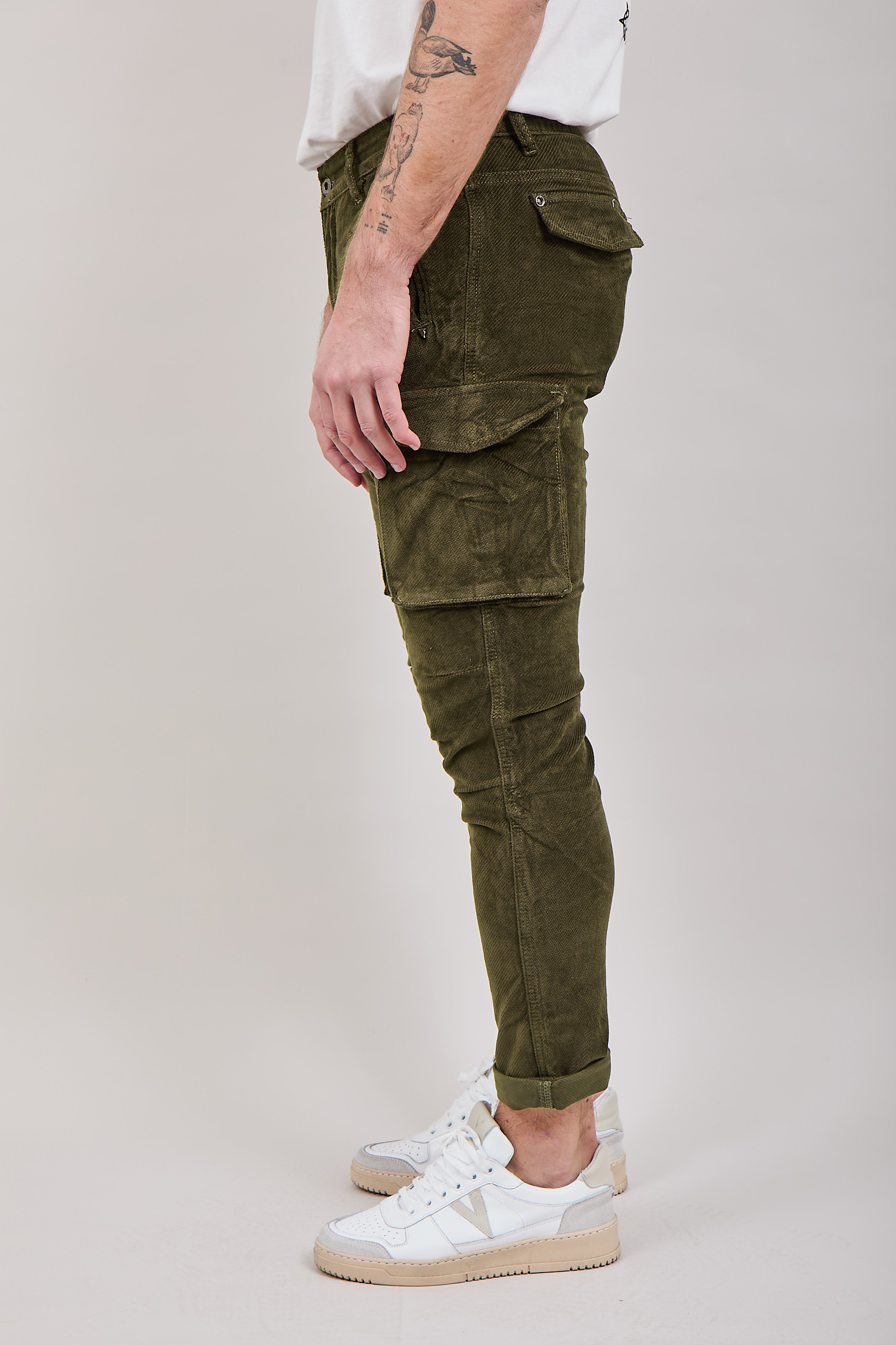 Pantalone Gianni Lupo Cargo Militare 2528
