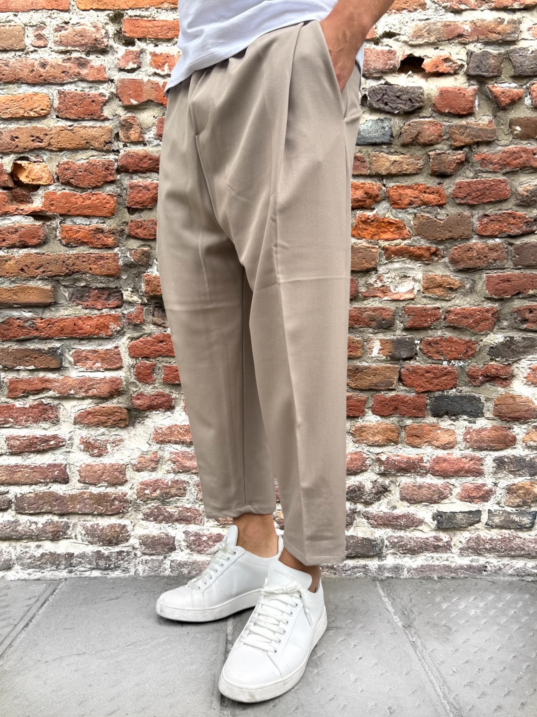 Pantalone Dik NJB Beige (12221098721620)