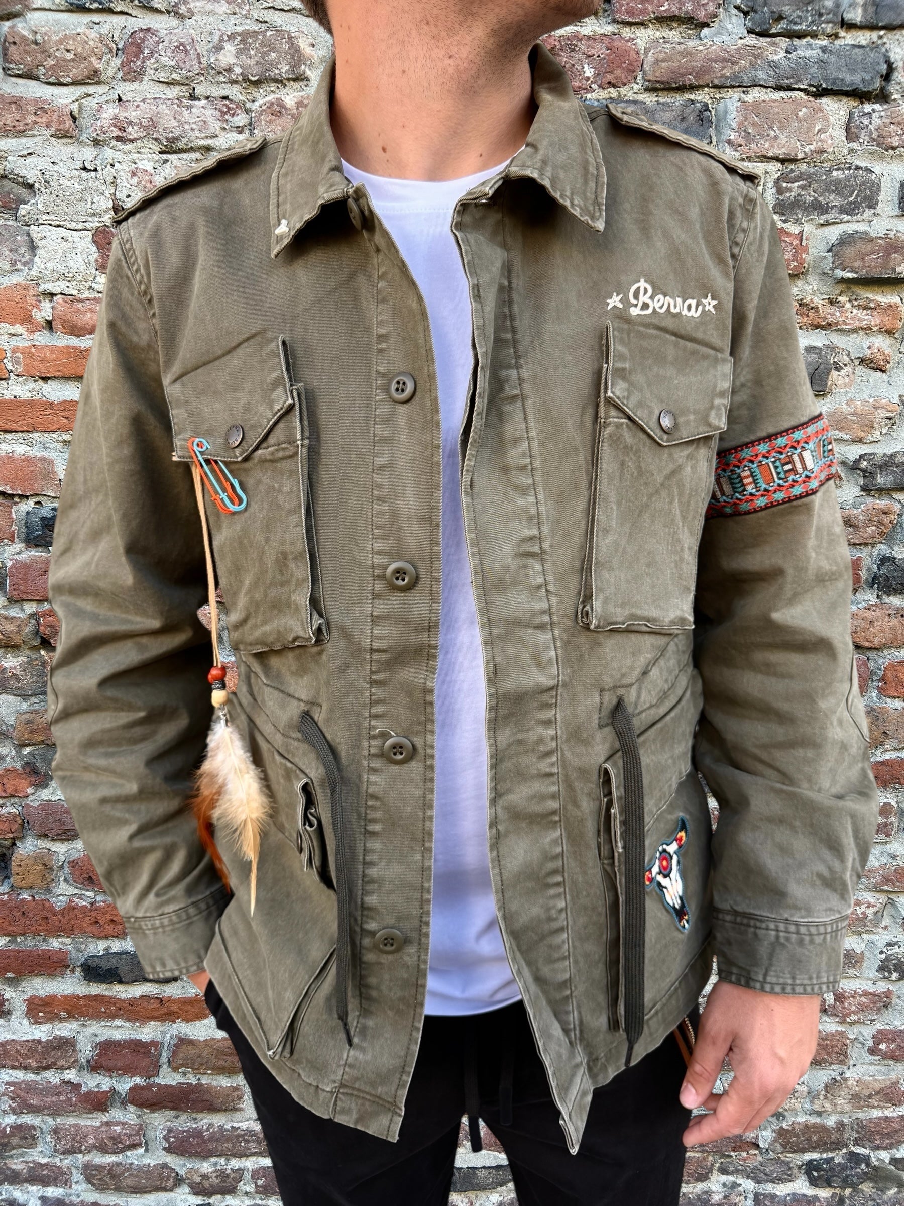Field Jacket Berna Falco Verde (12230138167636)