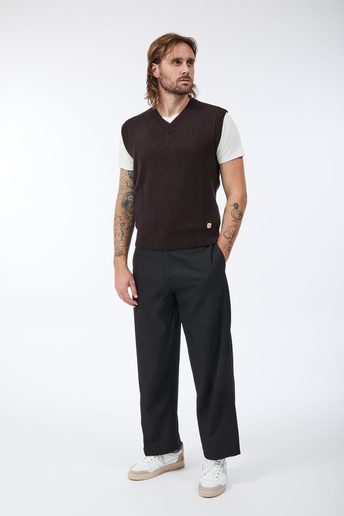 Gilet Gianni Lupo Coffee 35261
