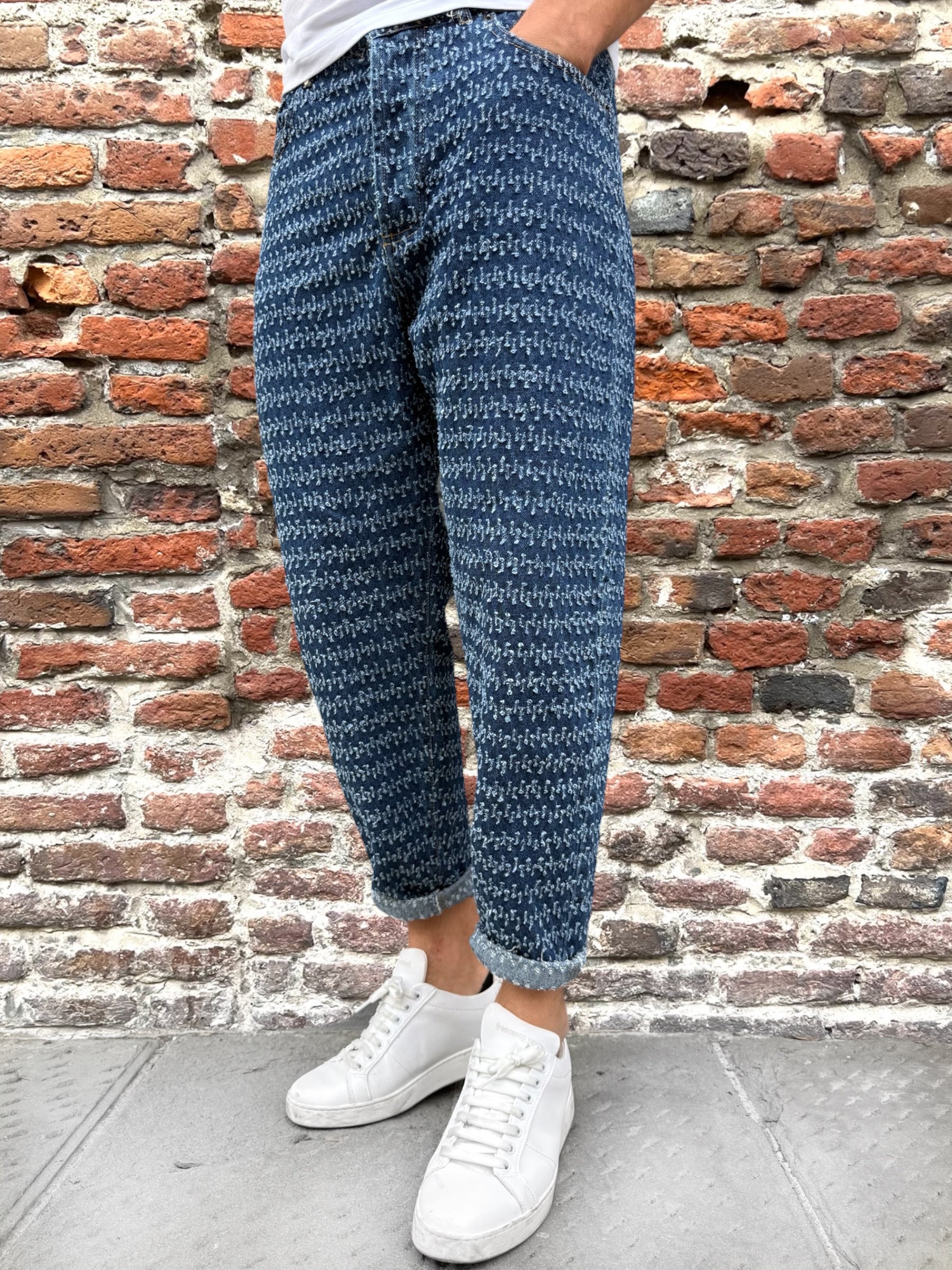 Jeans Block Eleven Testurizzato (12239495168340)