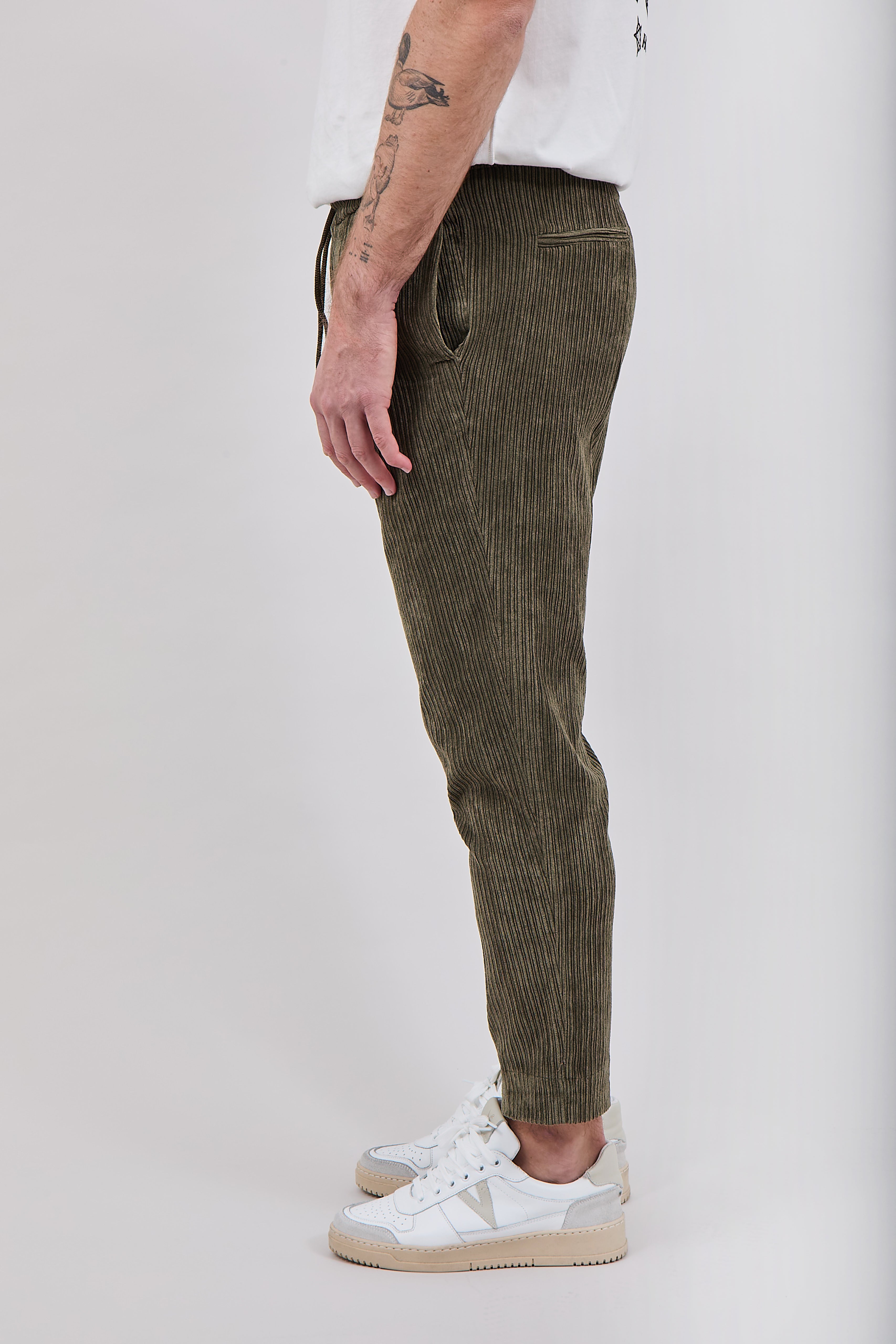Pantalaccio Berna 387 Velluto Verde