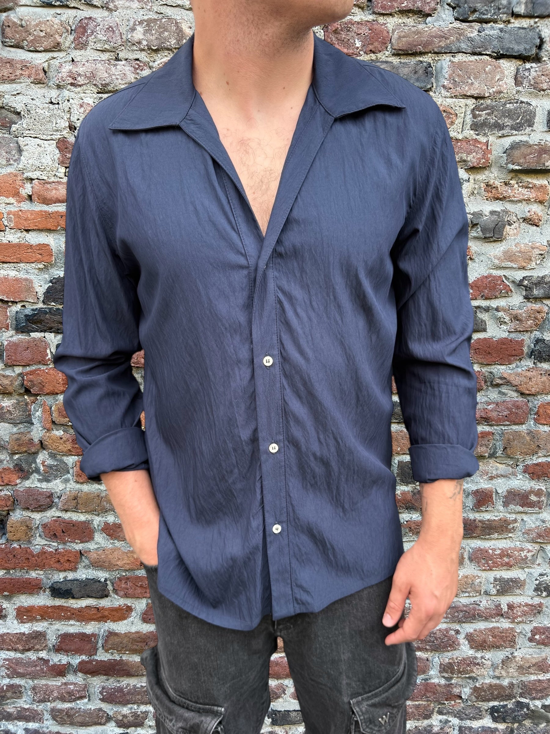 Camicia Alta Tensione Giove Blu (11951203516756)