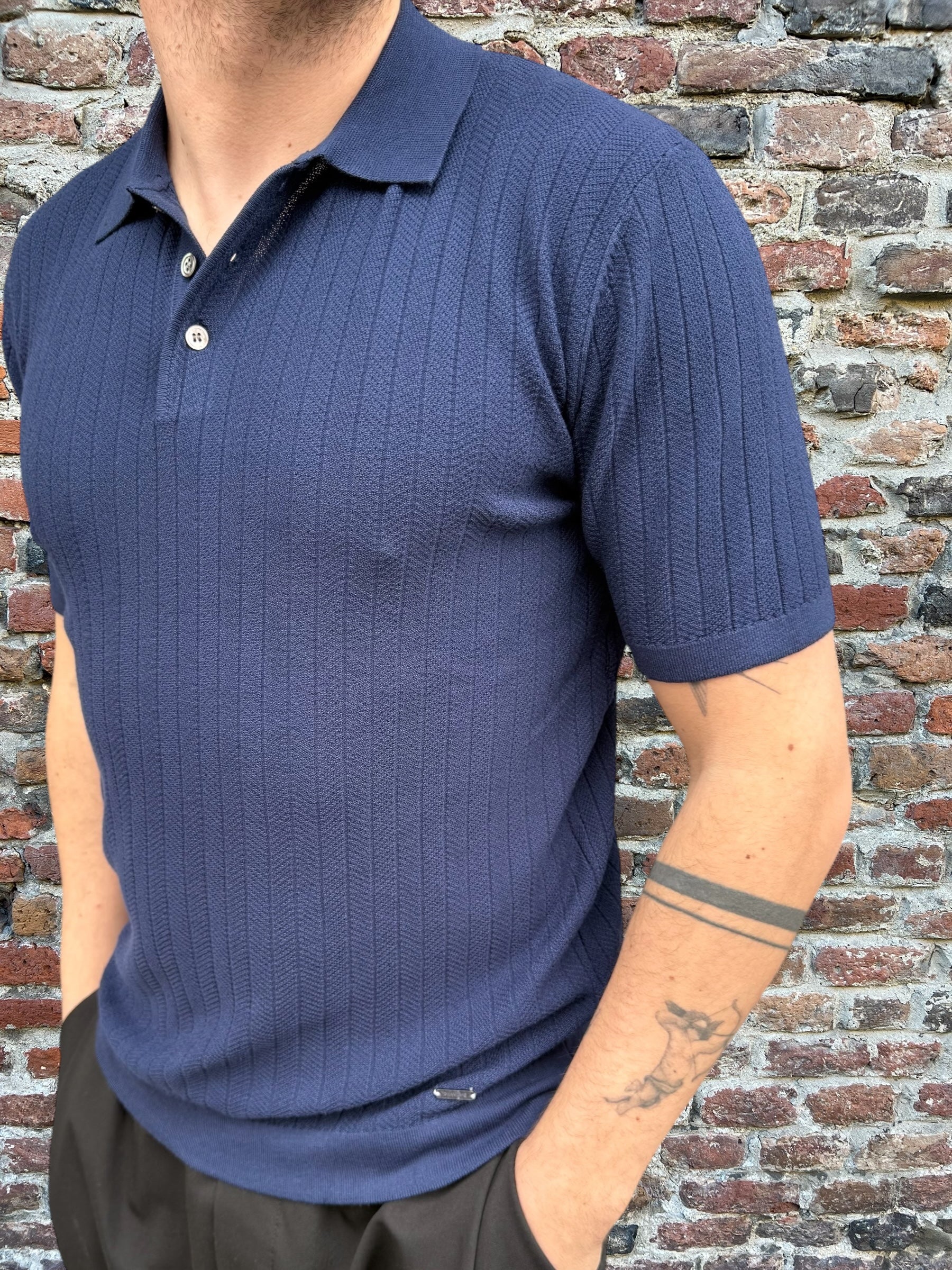 Polo Gianni Lupo Navy 35209 (11950638891348)