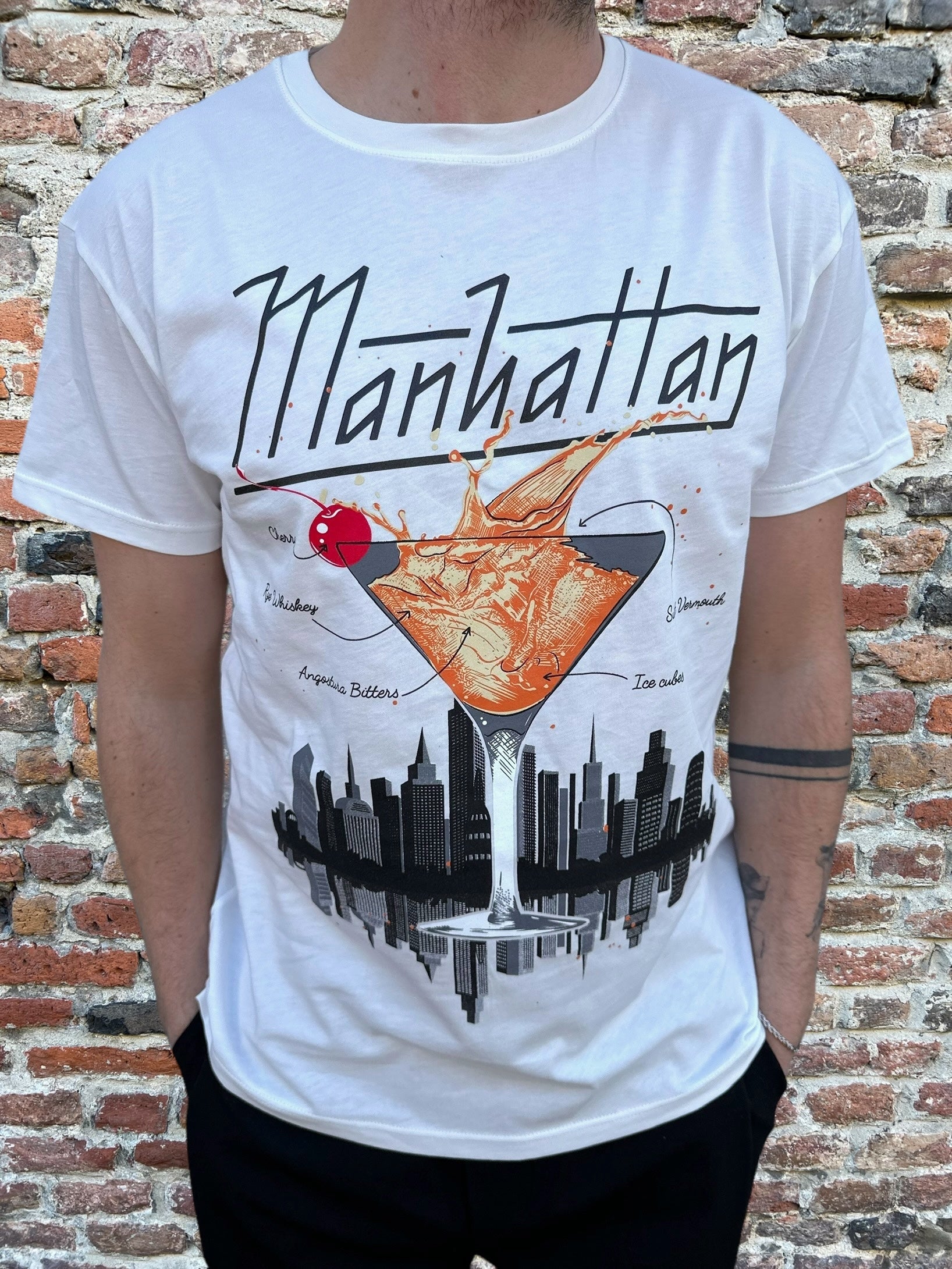 T-shirt Berna Cocktail Manhattan (8826733429076)