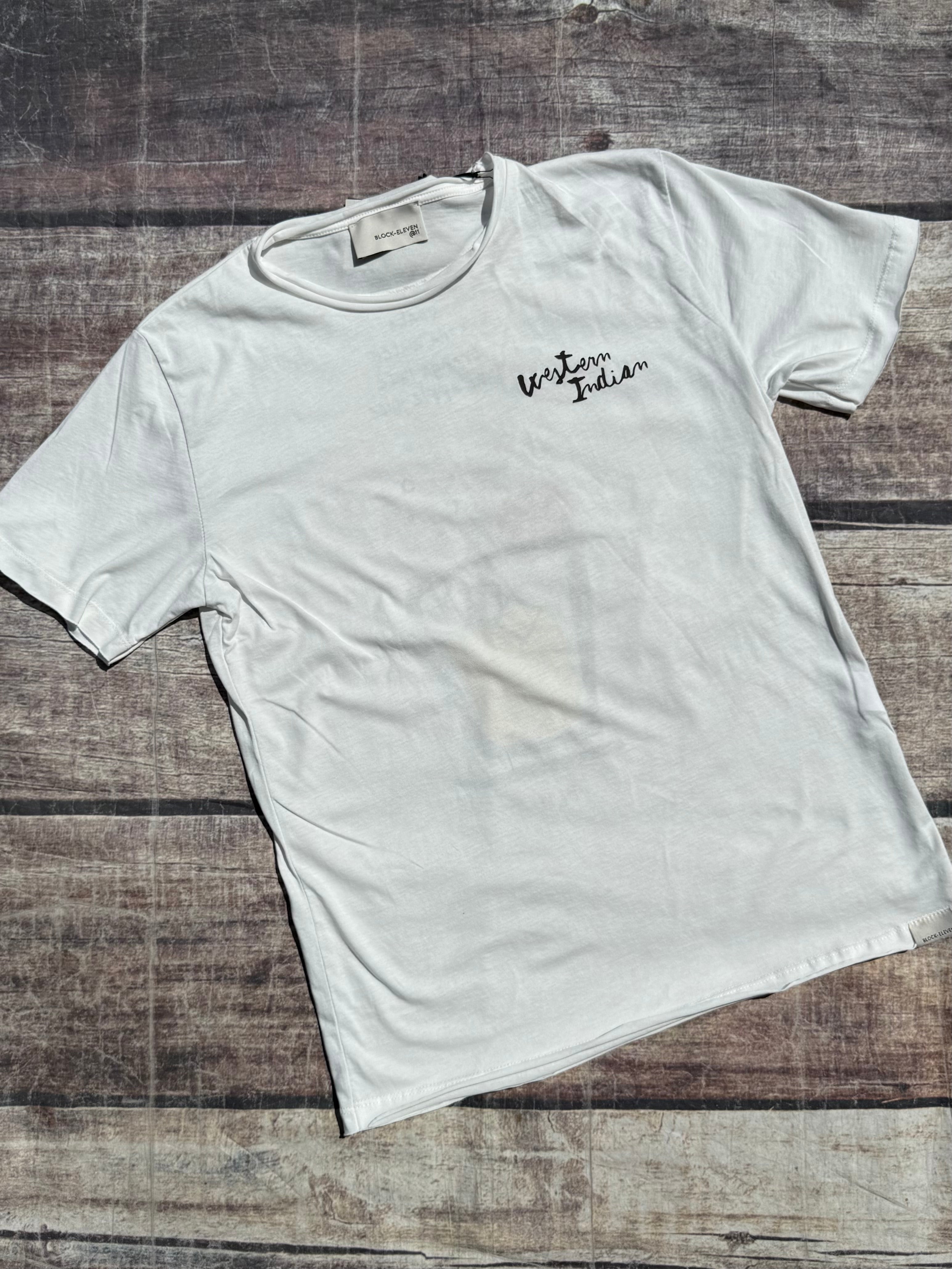 T-shirt Block Eleven Western Indian (11975460979028)