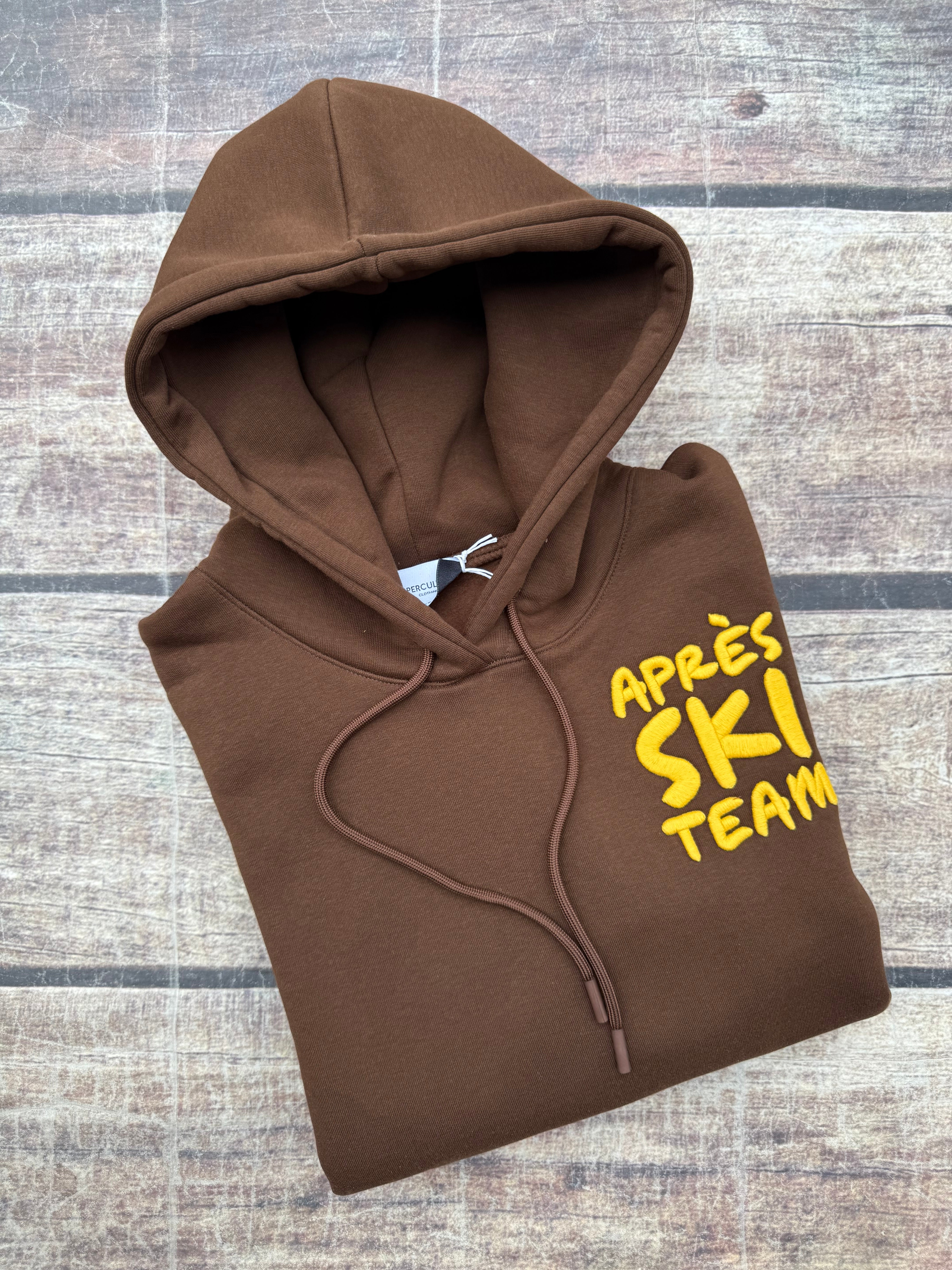 Felpa Superculture Cappuccio Cioccolato A1387 (12218649542996)