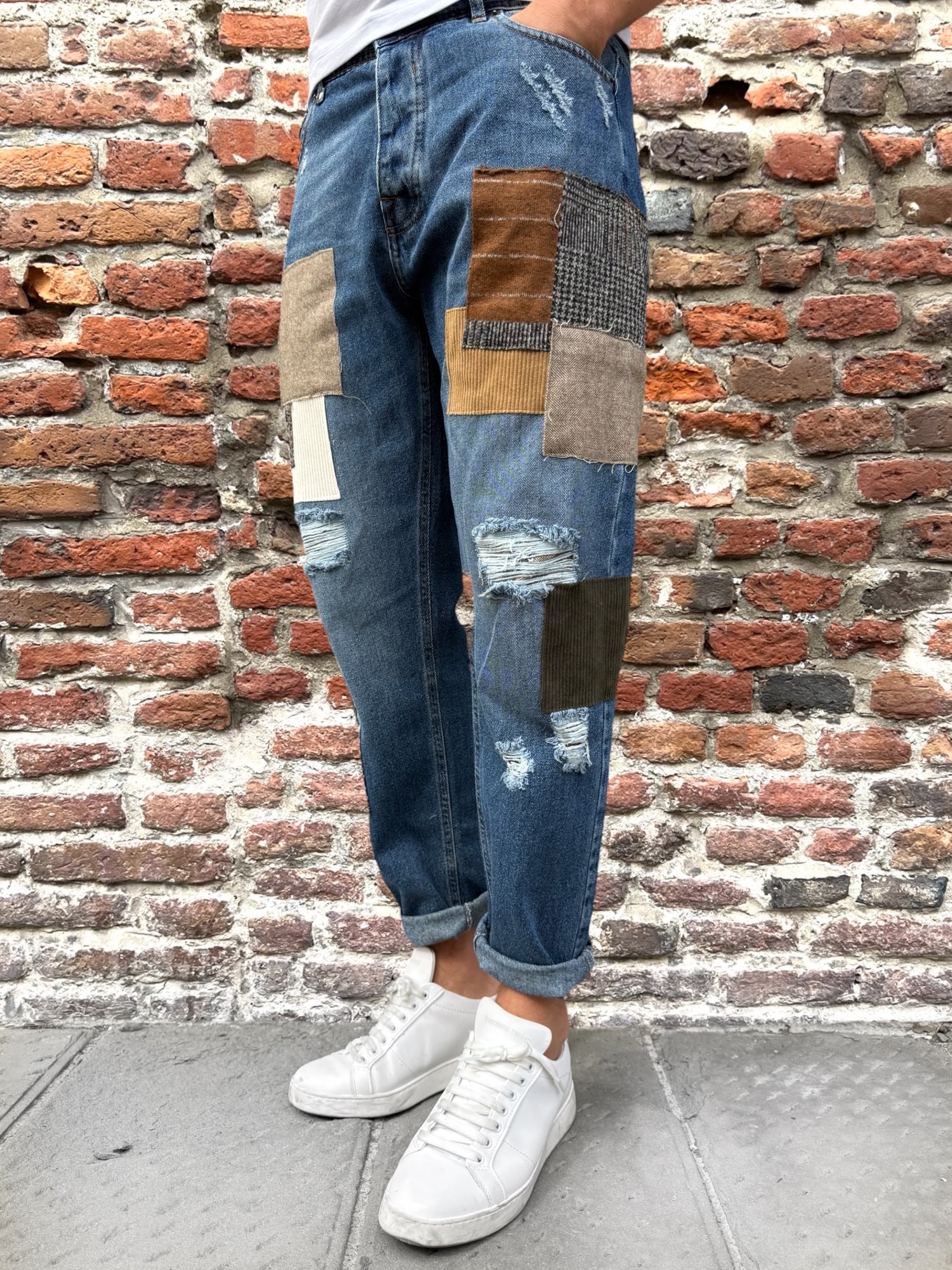 Jeans Block Eleven Patch 3530 (12239475179860)