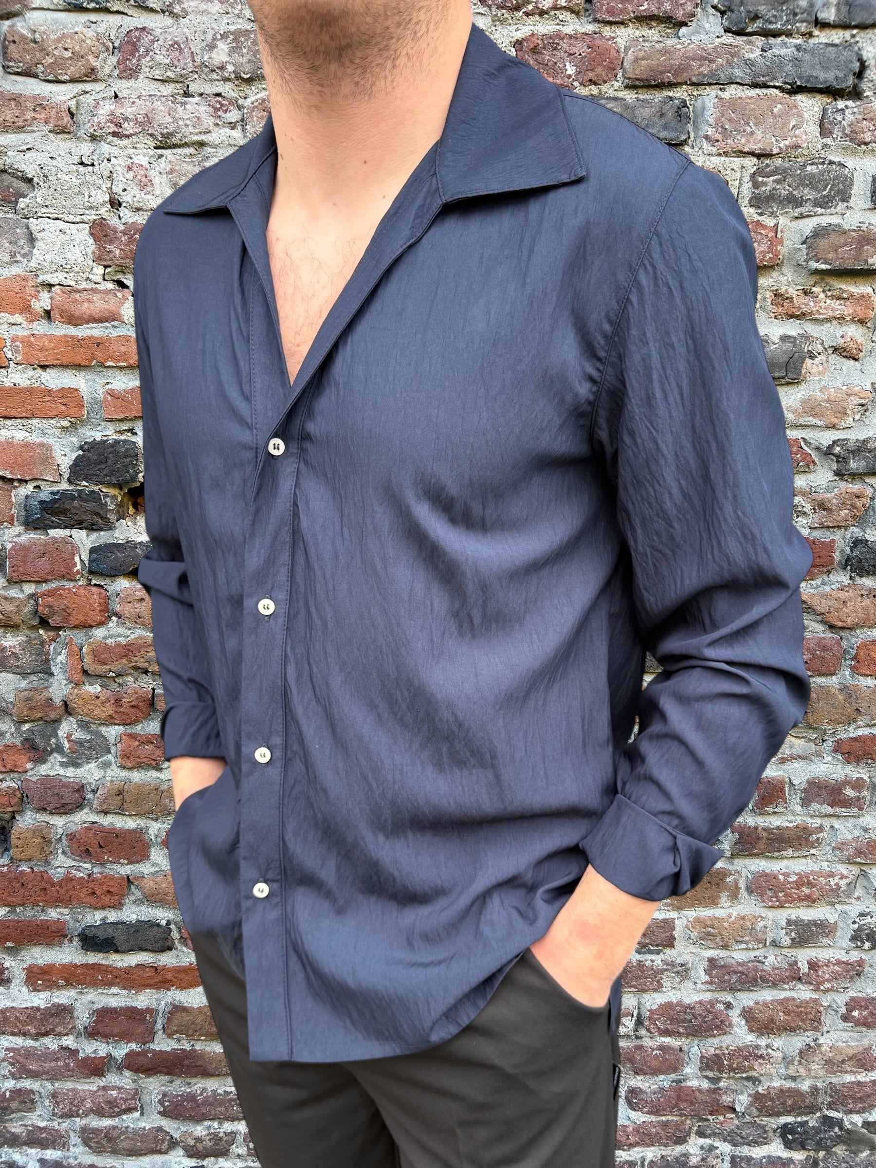 Camicia Alta Tensione Giove Blu (11951203516756)