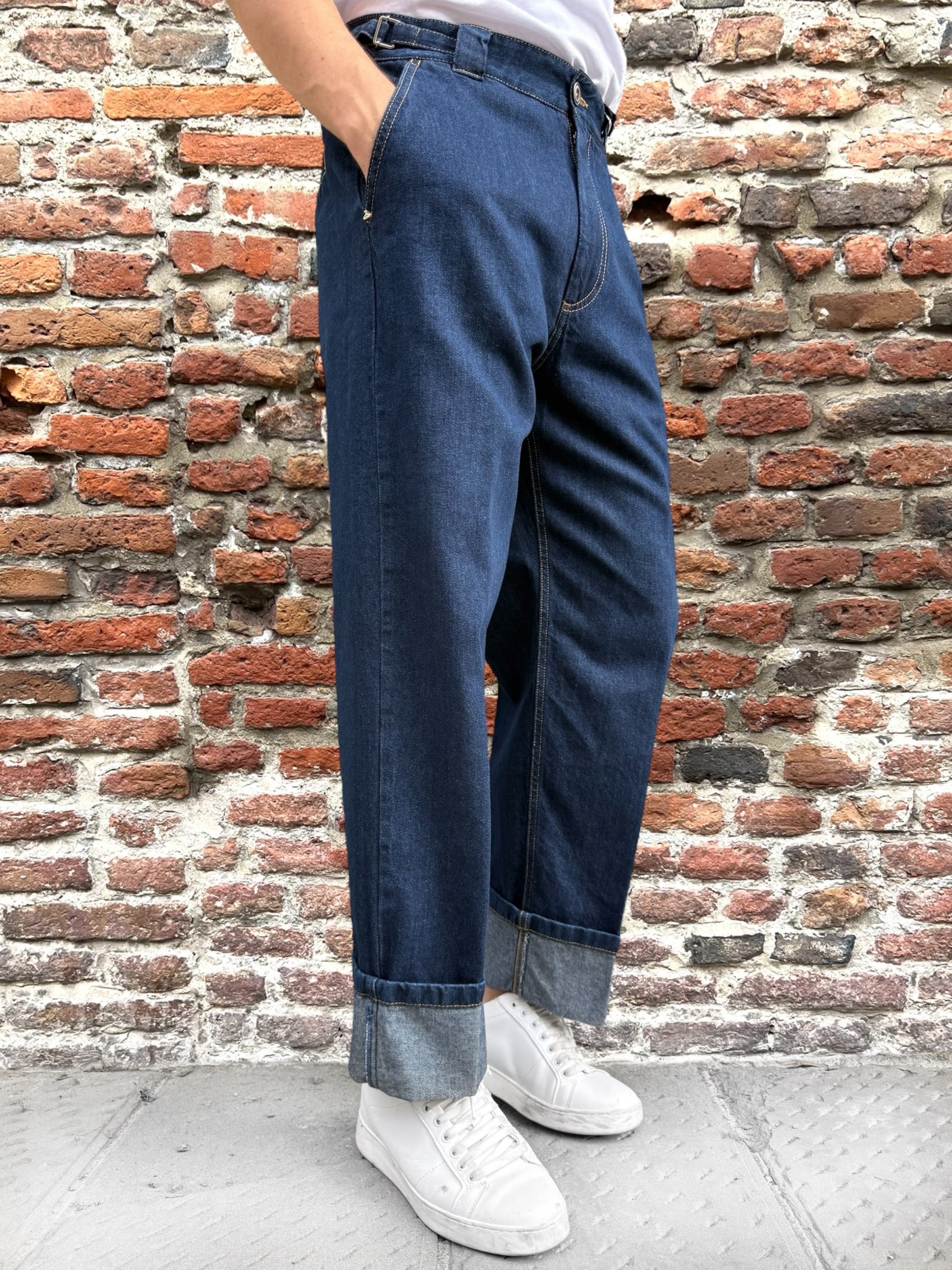 Jeans Berna Palazzo Risvolto (12256413057364)