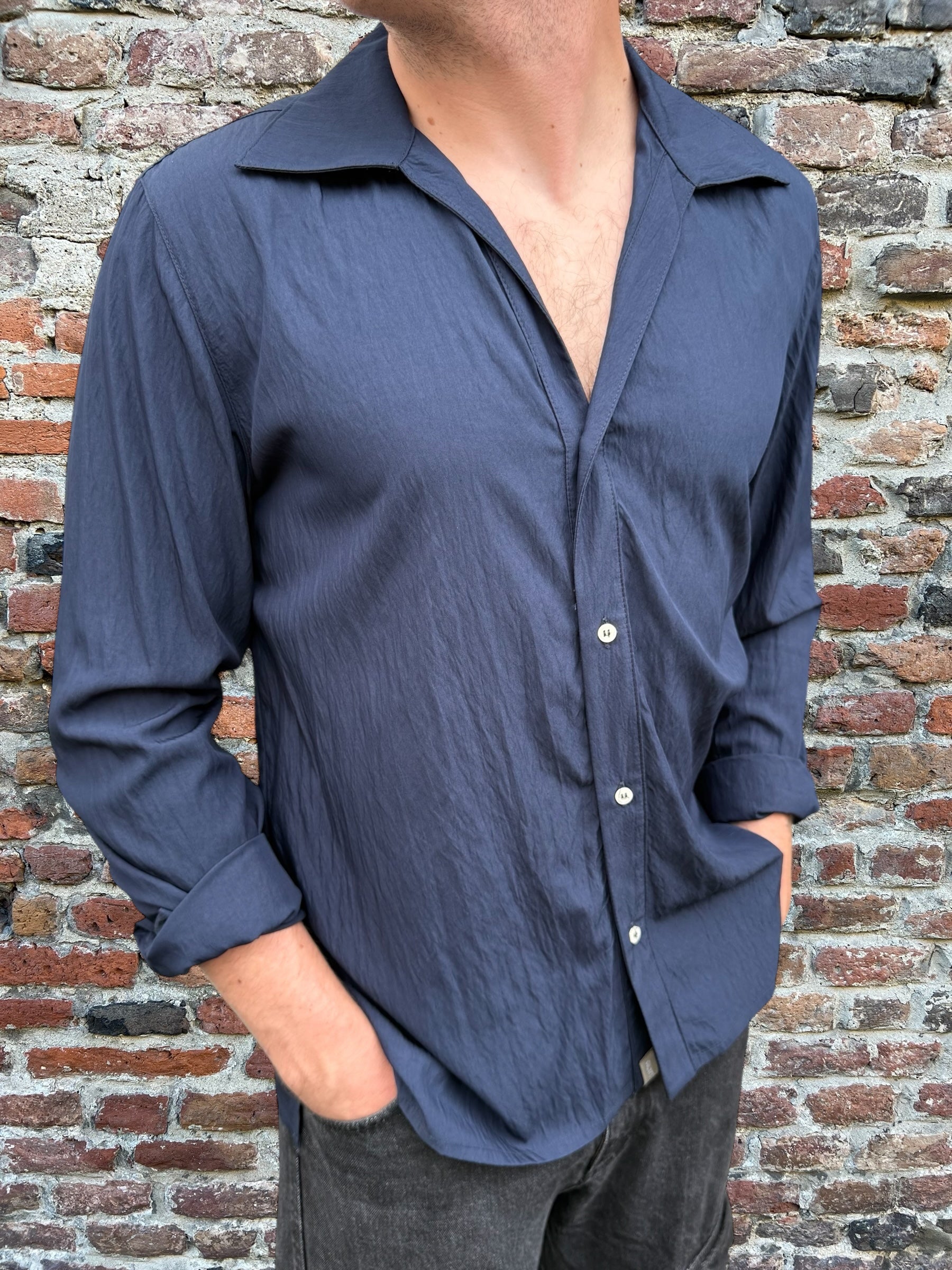 Camicia Alta Tensione Giove Blu (11951203516756)