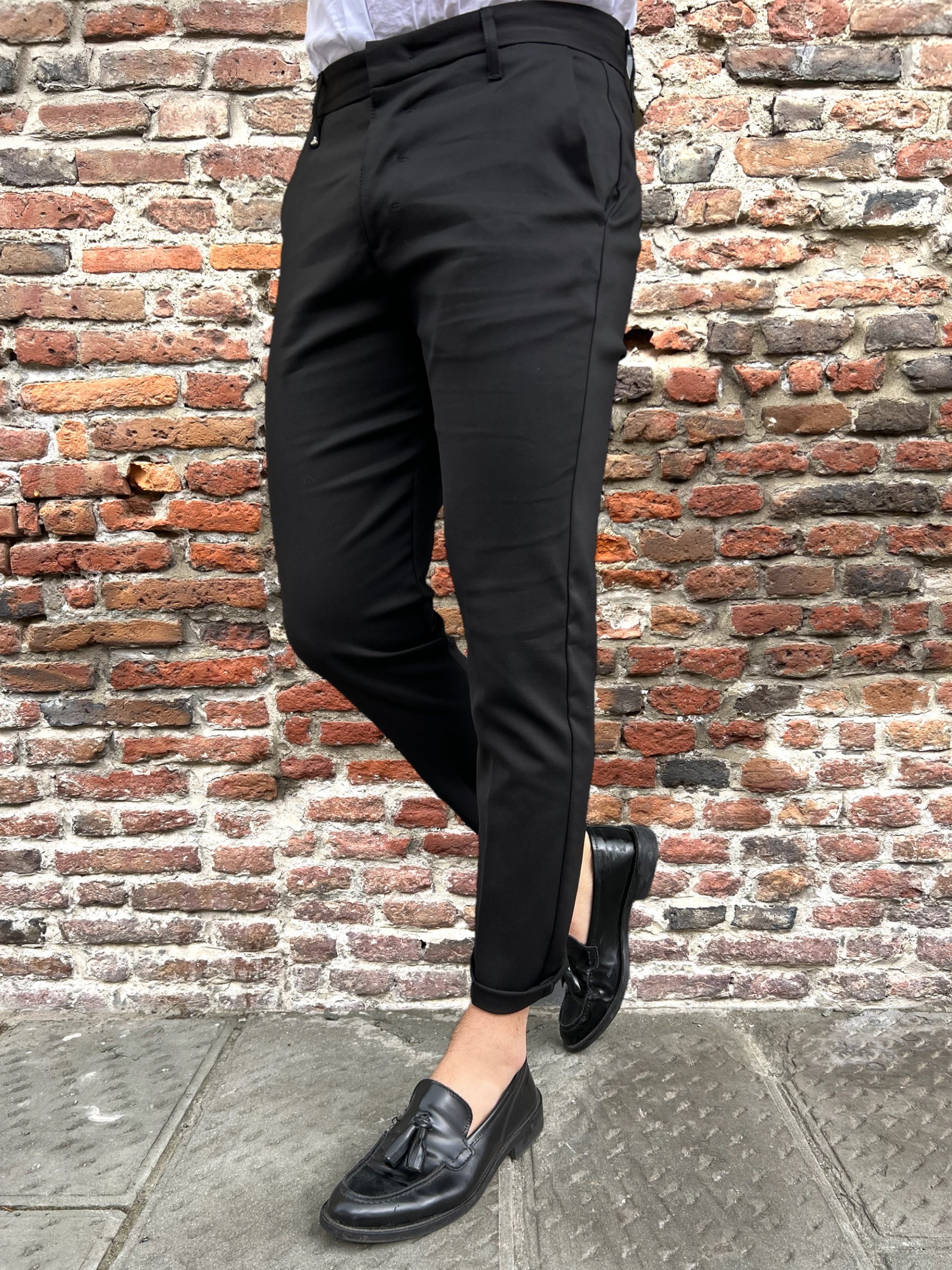 Pantalone Berna Tecnico Nero (8881647714644)