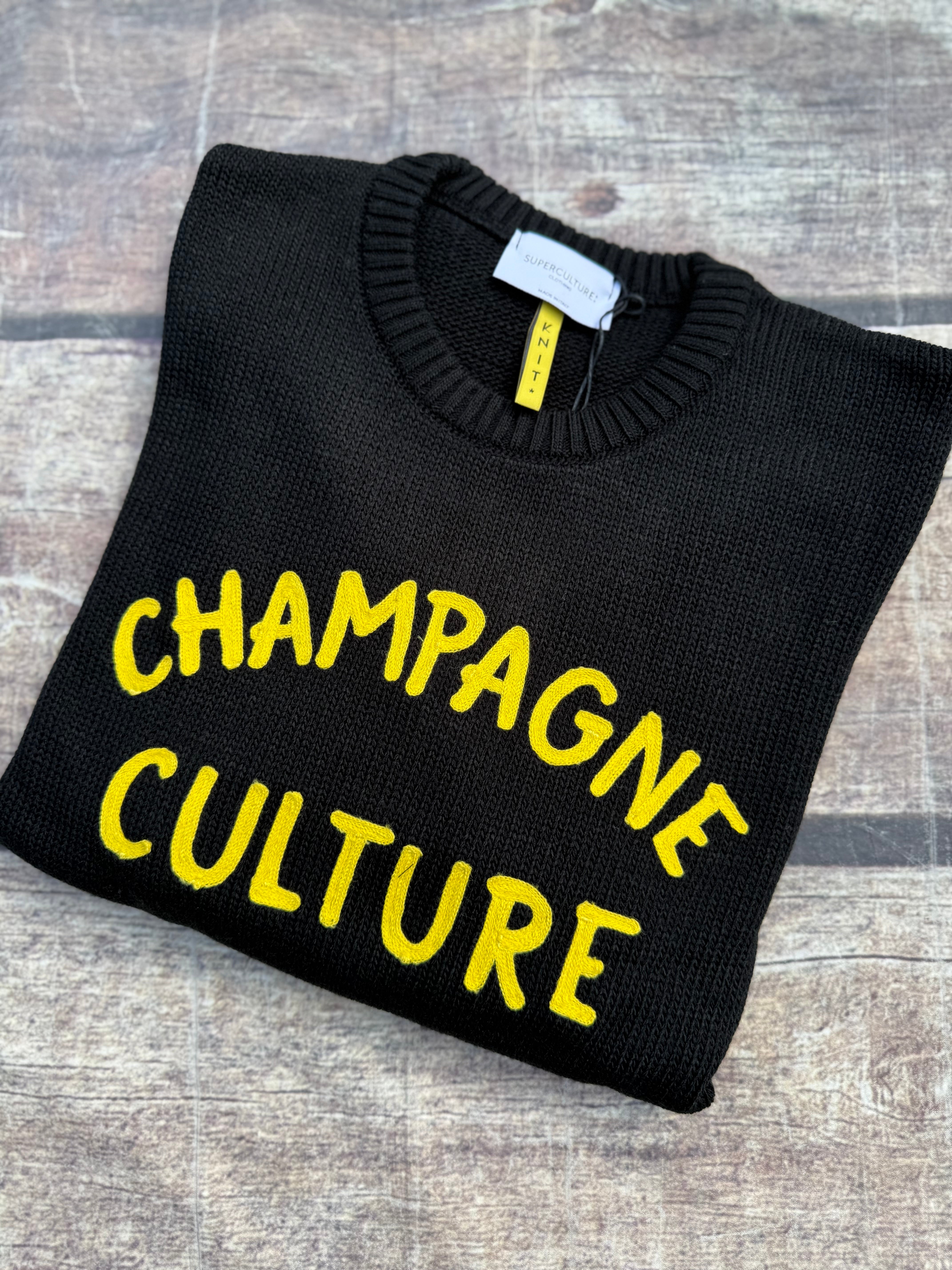 Maglioncino Superculture Nero AK5007 (12214767976788)