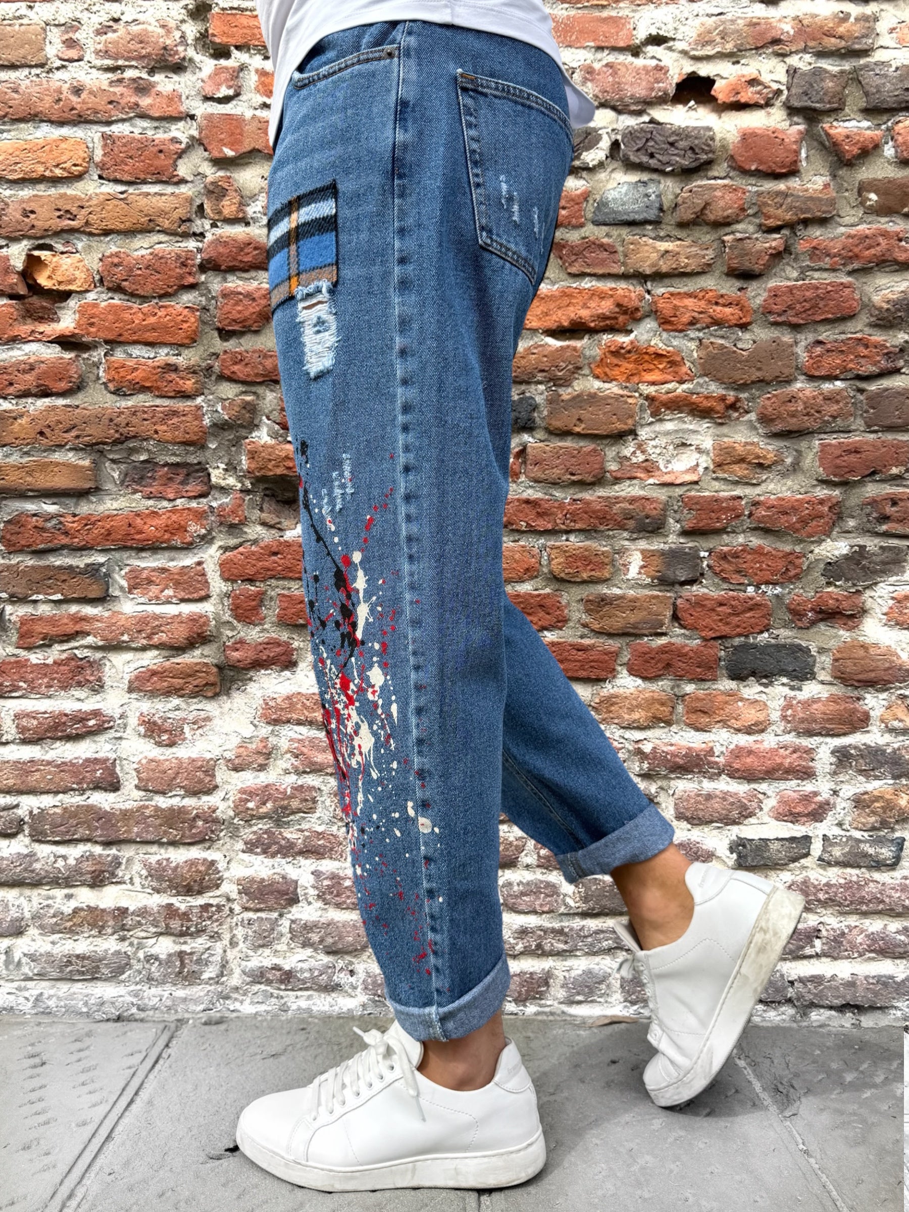 Jeans Block Eleven Graffiti 3730 (12239476588884)