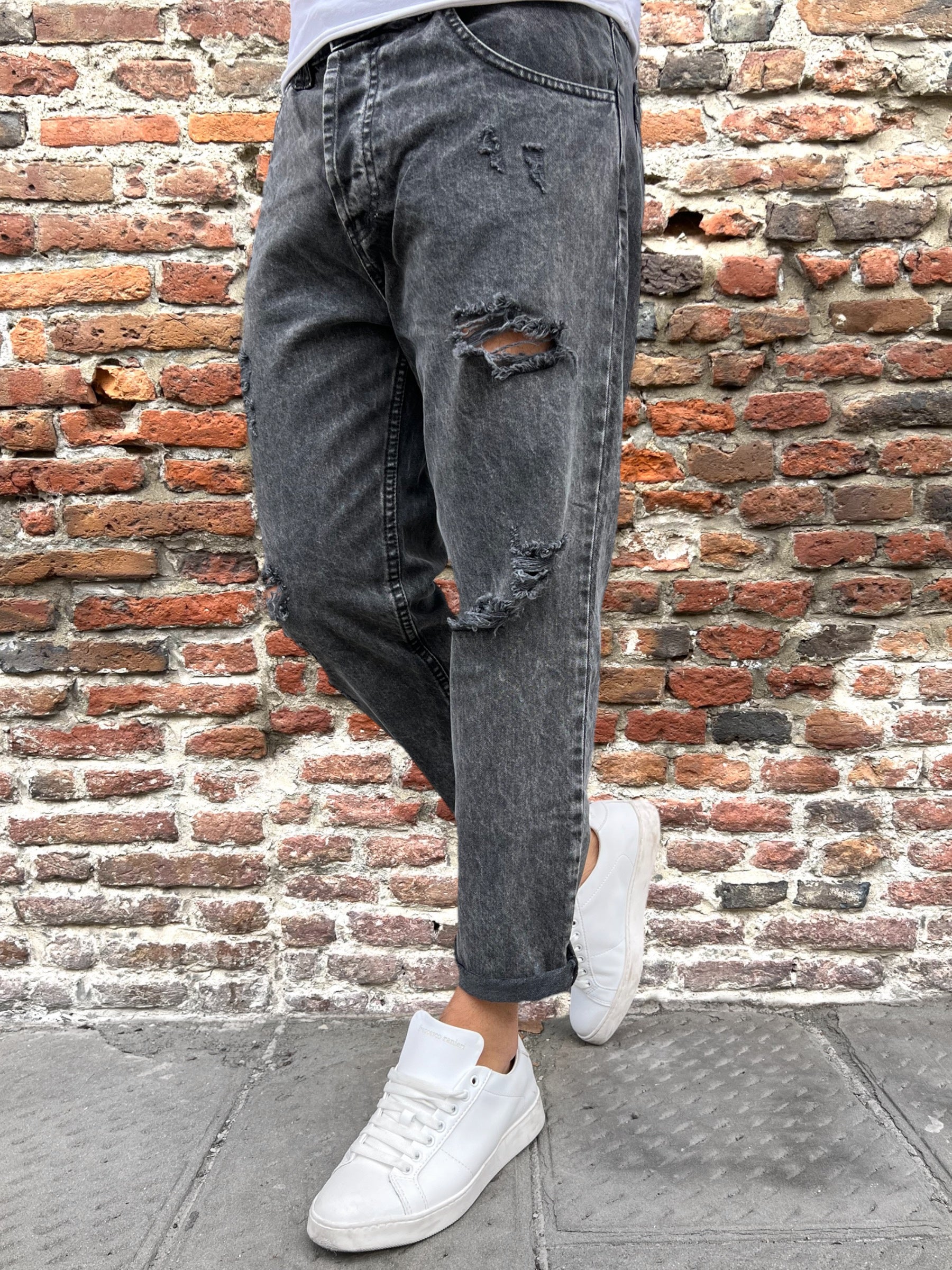 Jeans Over D Nero D03