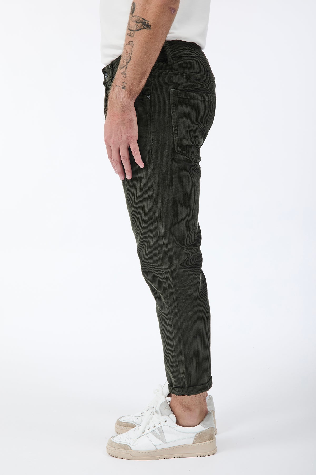 Pantalone Gianni Lupo Velluto Militare 6227