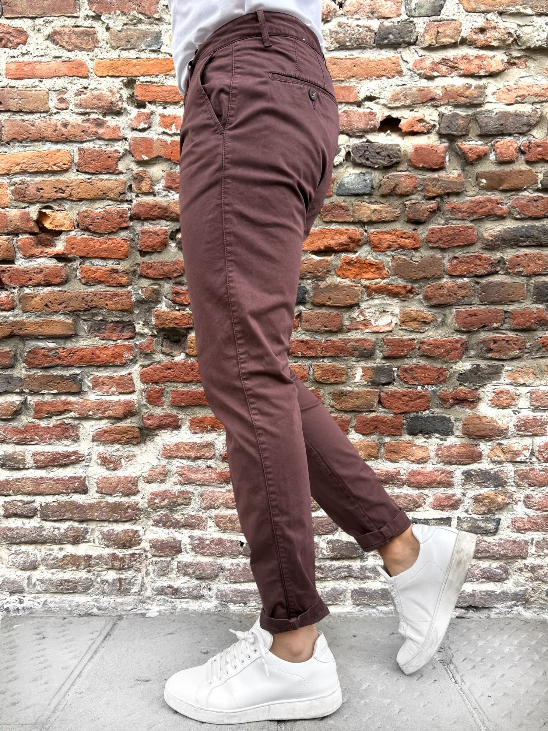 Pantalone Berna Chinos Melanzana 71 (12247785734484)