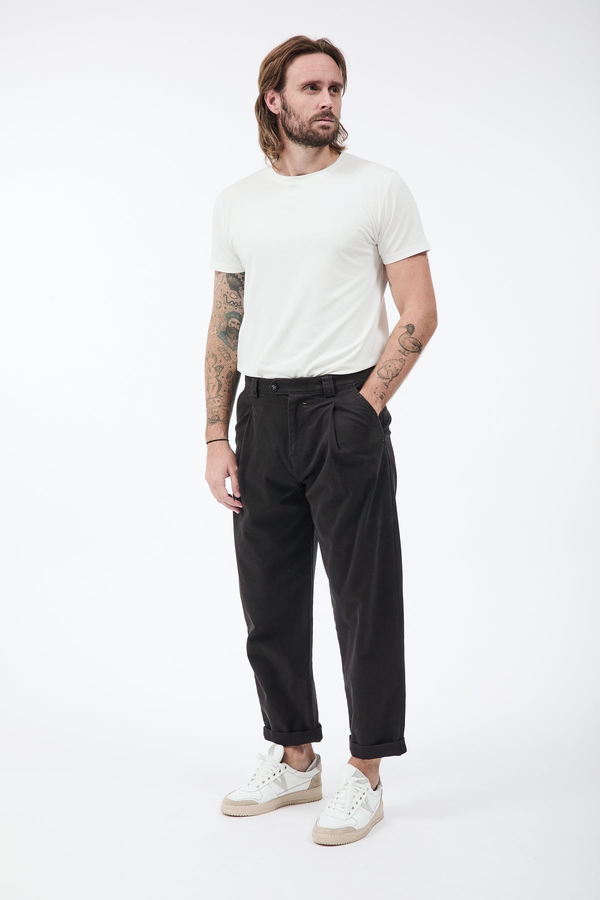 Pantalone Alta Tensione Japan Acciaio Nero