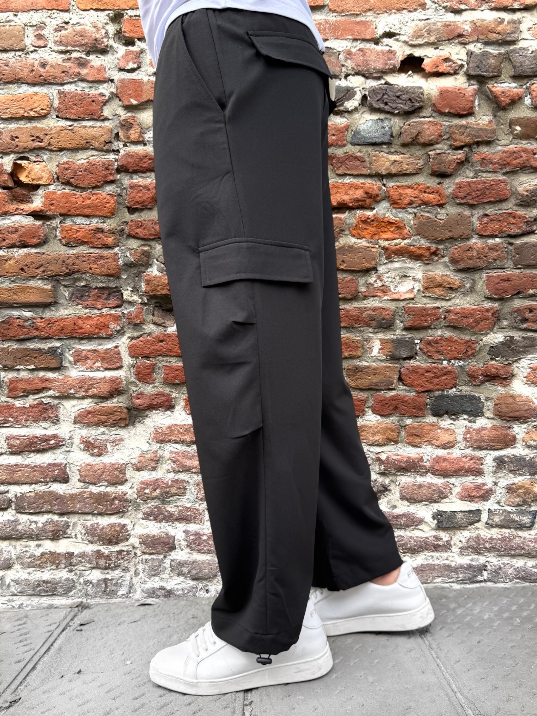 Pantalaccio Block Eleven Cargo Nero 255 (12020688486740)
