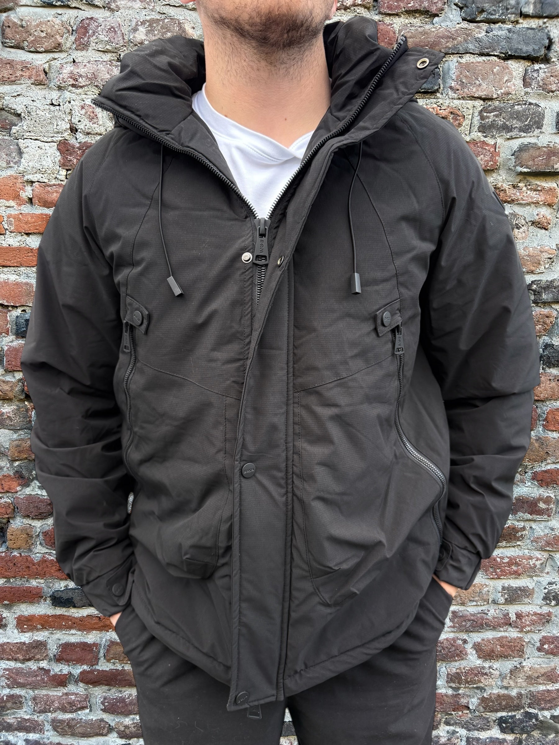 Giubbotto Berna Outdoor Nero