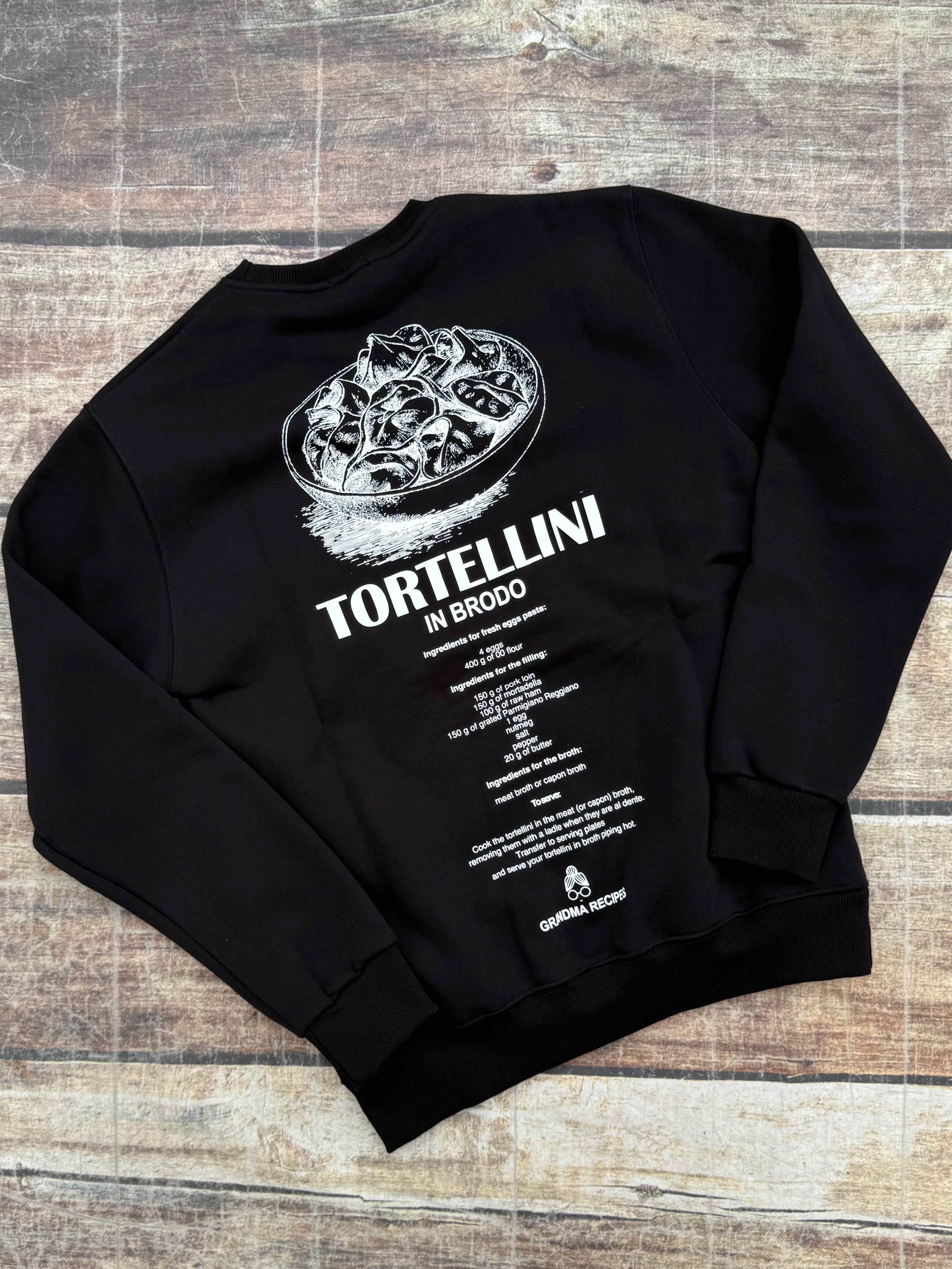 Felpa Berna Tortellini Nera