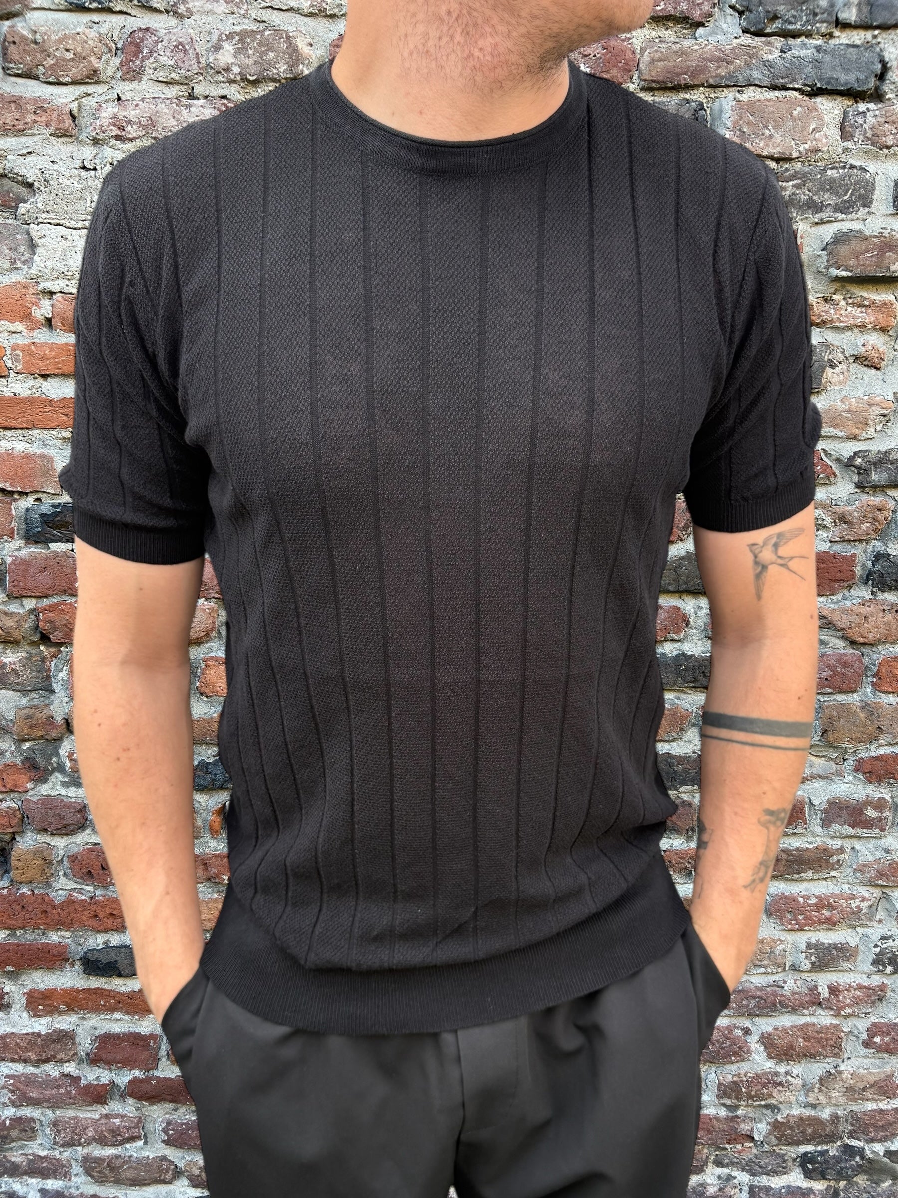 T-shirt Hamaki-Ho Rigata Nera 3148 (12068498800980)