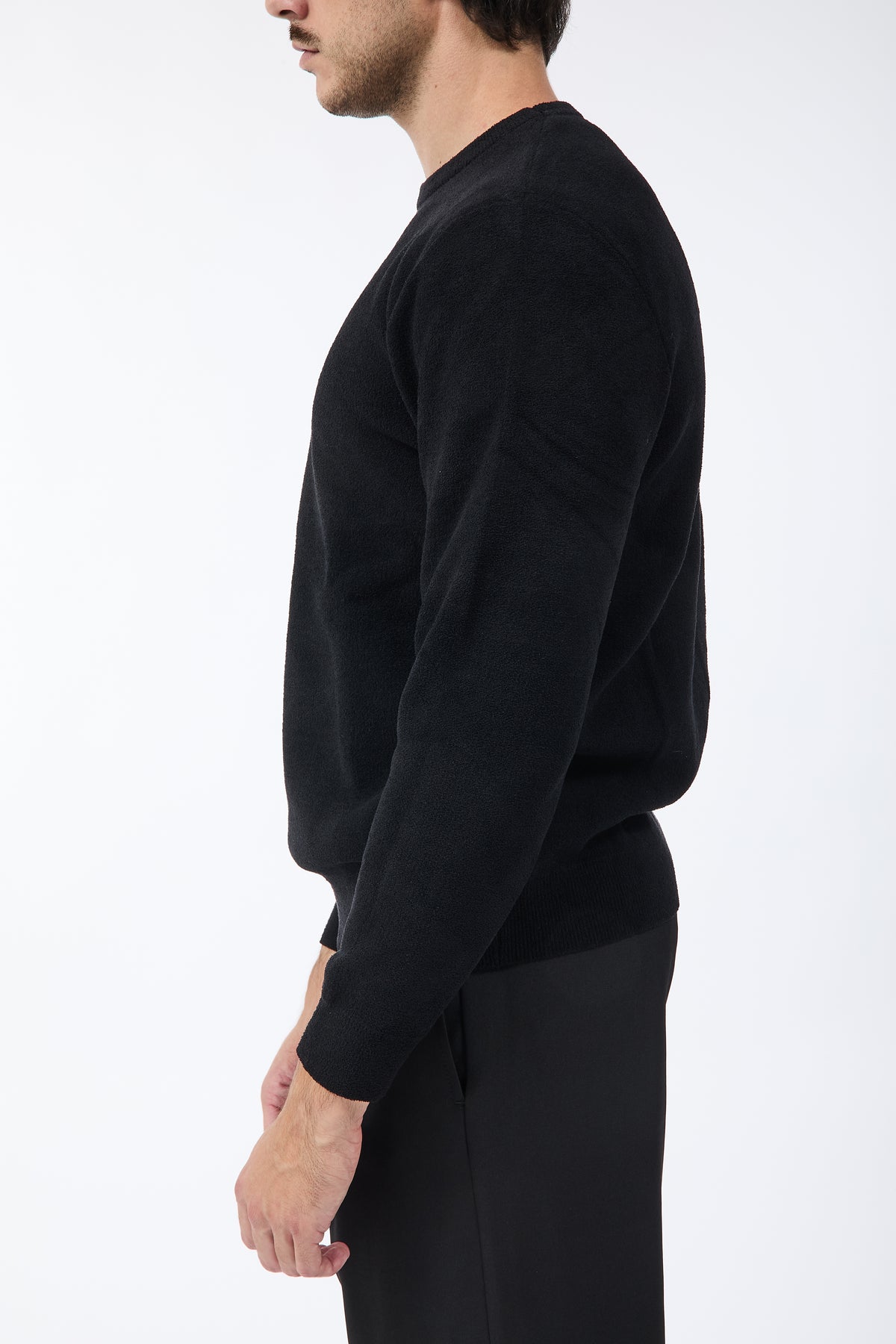 Maglione Over-d Spugna Nero M67